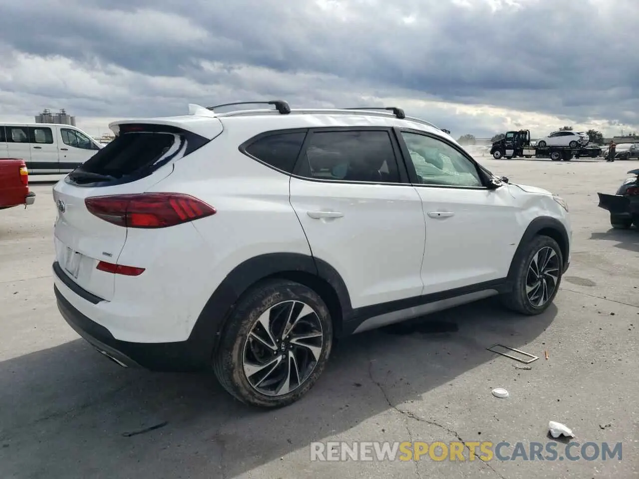 3 Photograph of a damaged car KM8J3CALXMU291624 HYUNDAI TUCSON 2021