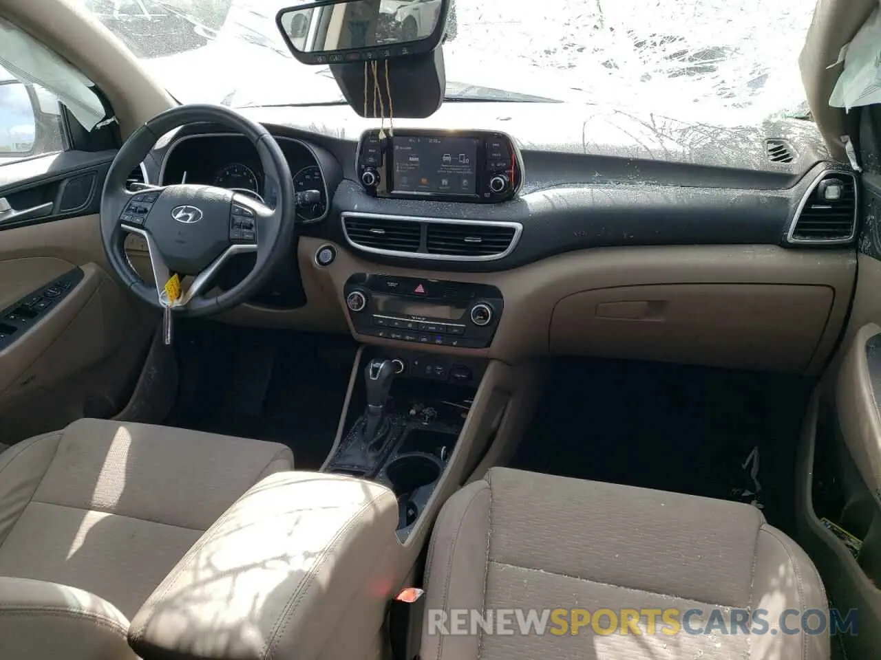 8 Photograph of a damaged car KM8J3CALXMU291624 HYUNDAI TUCSON 2021
