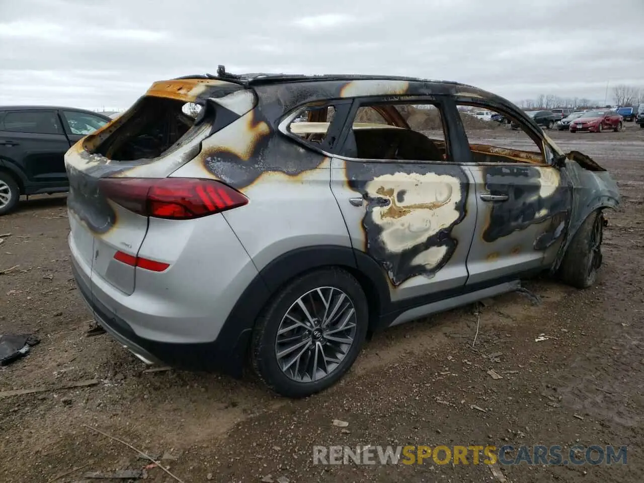 3 Photograph of a damaged car KM8J3CALXMU344029 HYUNDAI TUCSON 2021
