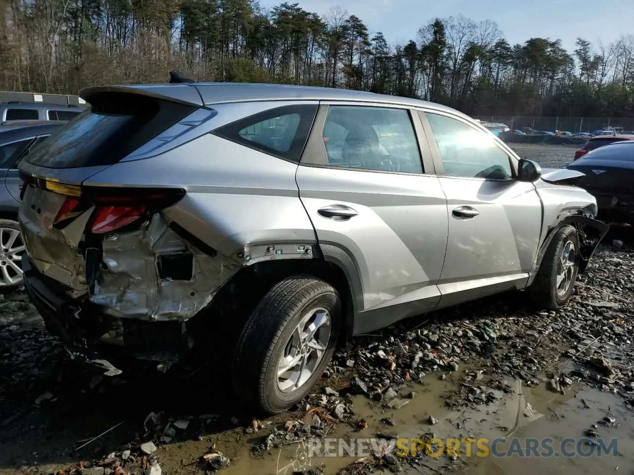 3 Photograph of a damaged car 5NMJA3AE1NH002621 HYUNDAI TUCSON 2022