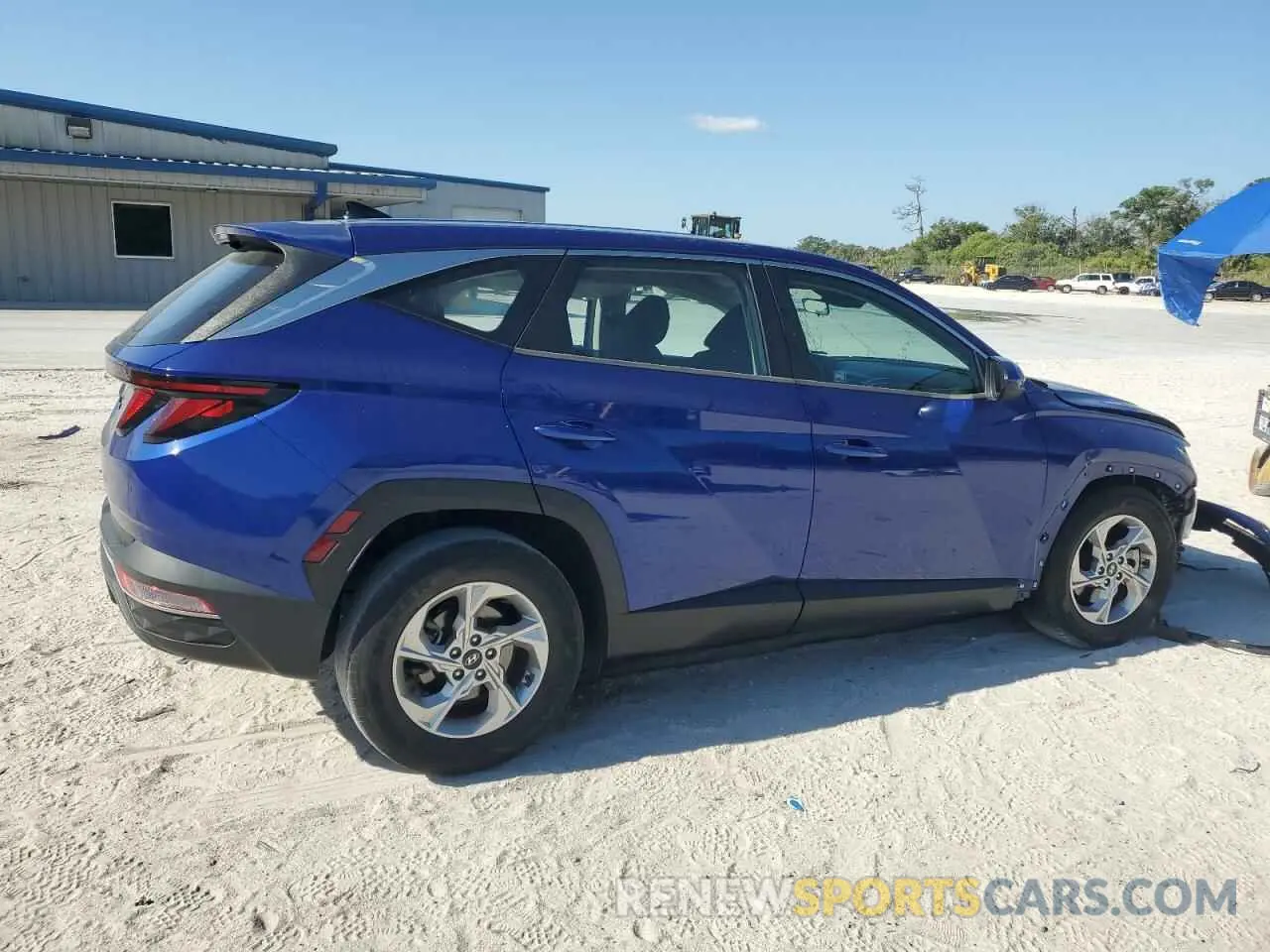 3 Photograph of a damaged car 5NMJA3AE1NH005308 HYUNDAI TUCSON 2022