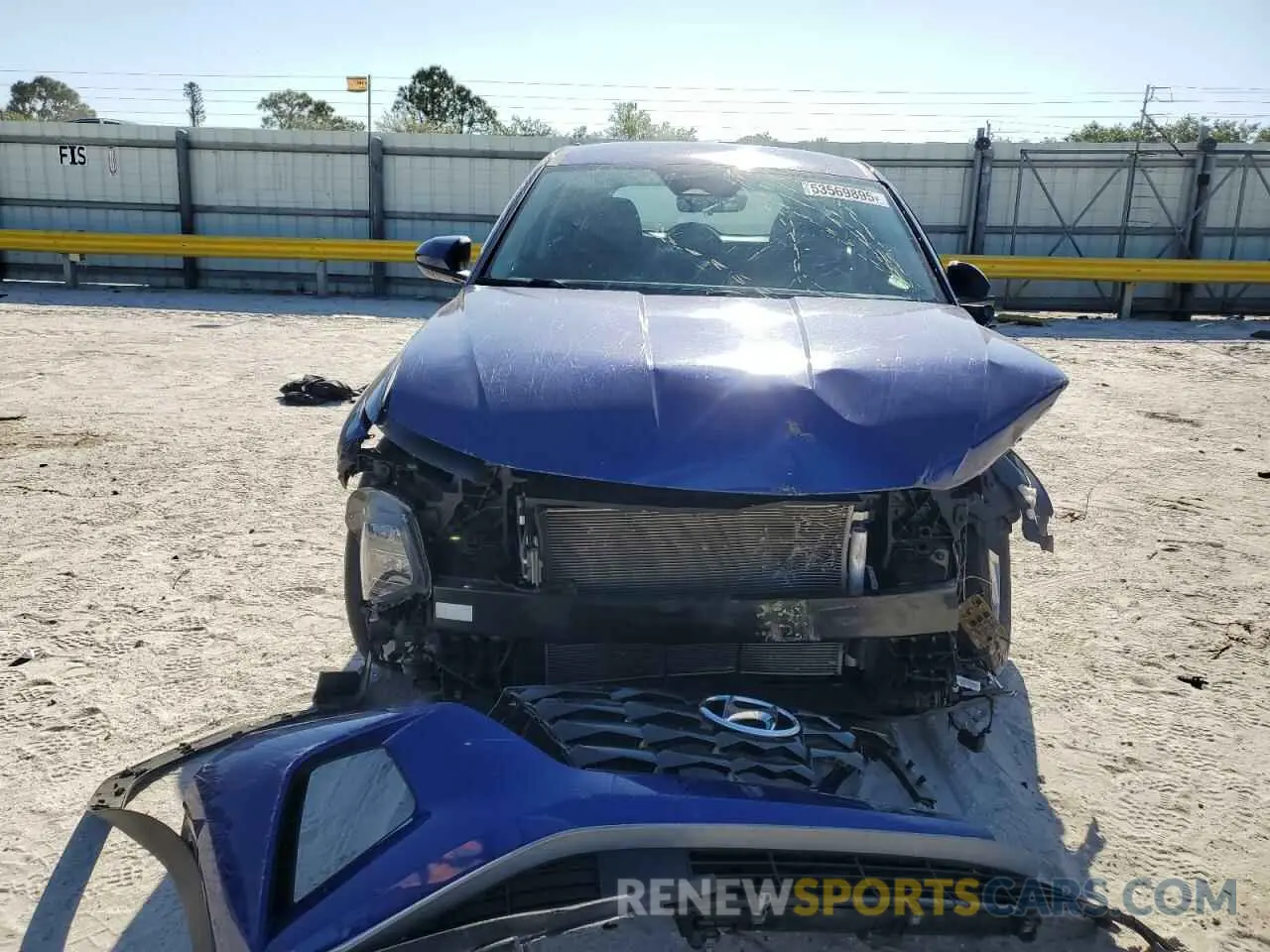 5 Photograph of a damaged car 5NMJA3AE1NH005308 HYUNDAI TUCSON 2022