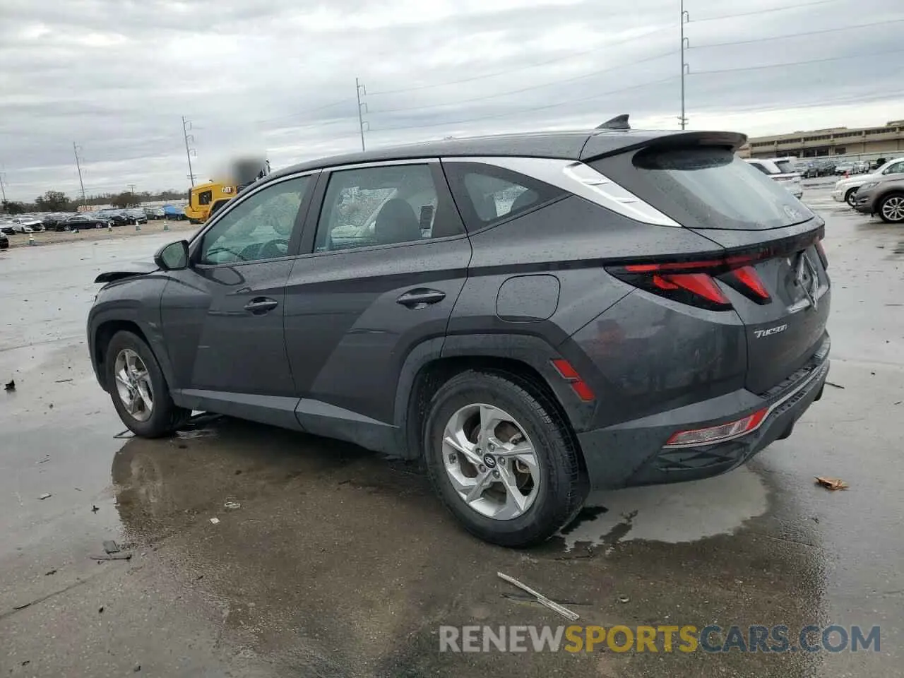 2 Photograph of a damaged car 5NMJA3AE1NH087587 HYUNDAI TUCSON 2022