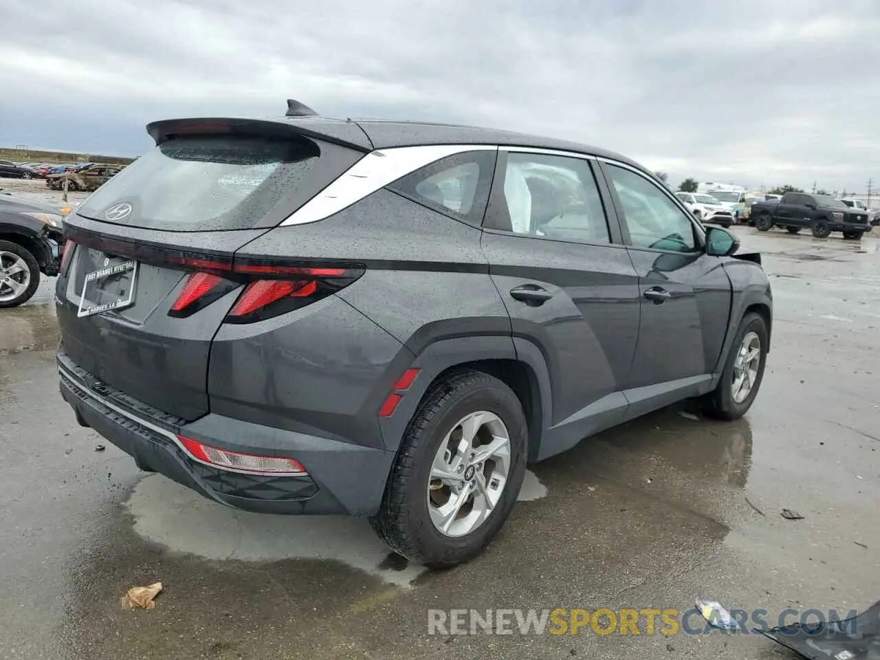 3 Photograph of a damaged car 5NMJA3AE1NH087587 HYUNDAI TUCSON 2022
