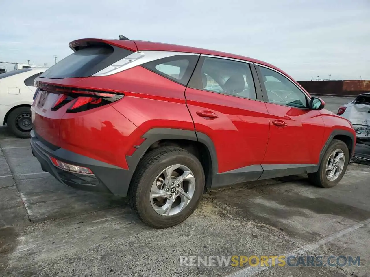 3 Photograph of a damaged car 5NMJA3AE2NH012168 HYUNDAI TUCSON 2022