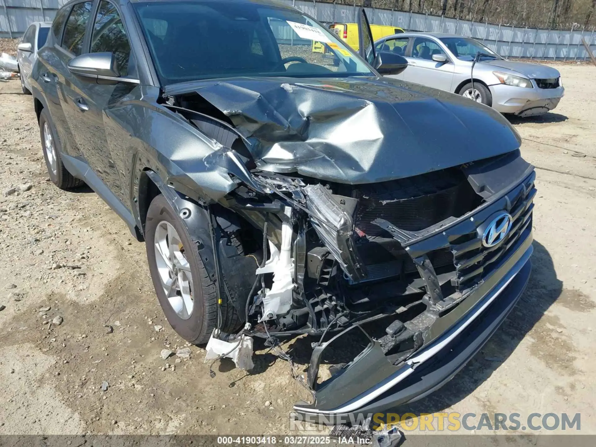 6 Photograph of a damaged car 5NMJA3AE2NH079255 HYUNDAI TUCSON 2022