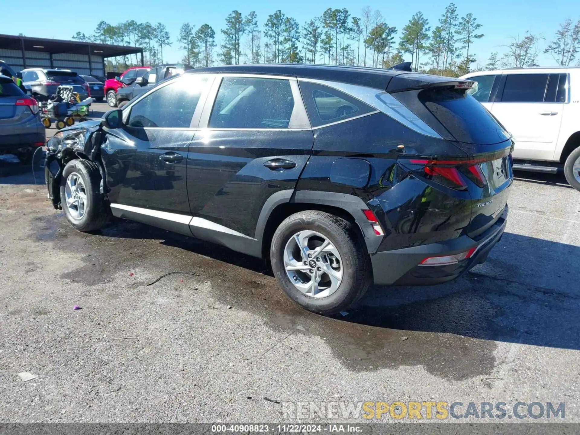 3 Photograph of a damaged car 5NMJA3AE2NH079952 HYUNDAI TUCSON 2022