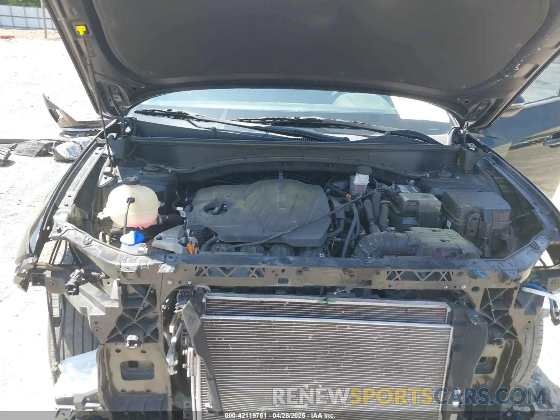 10 Photograph of a damaged car 5NMJA3AE6NH070008 HYUNDAI TUCSON 2022