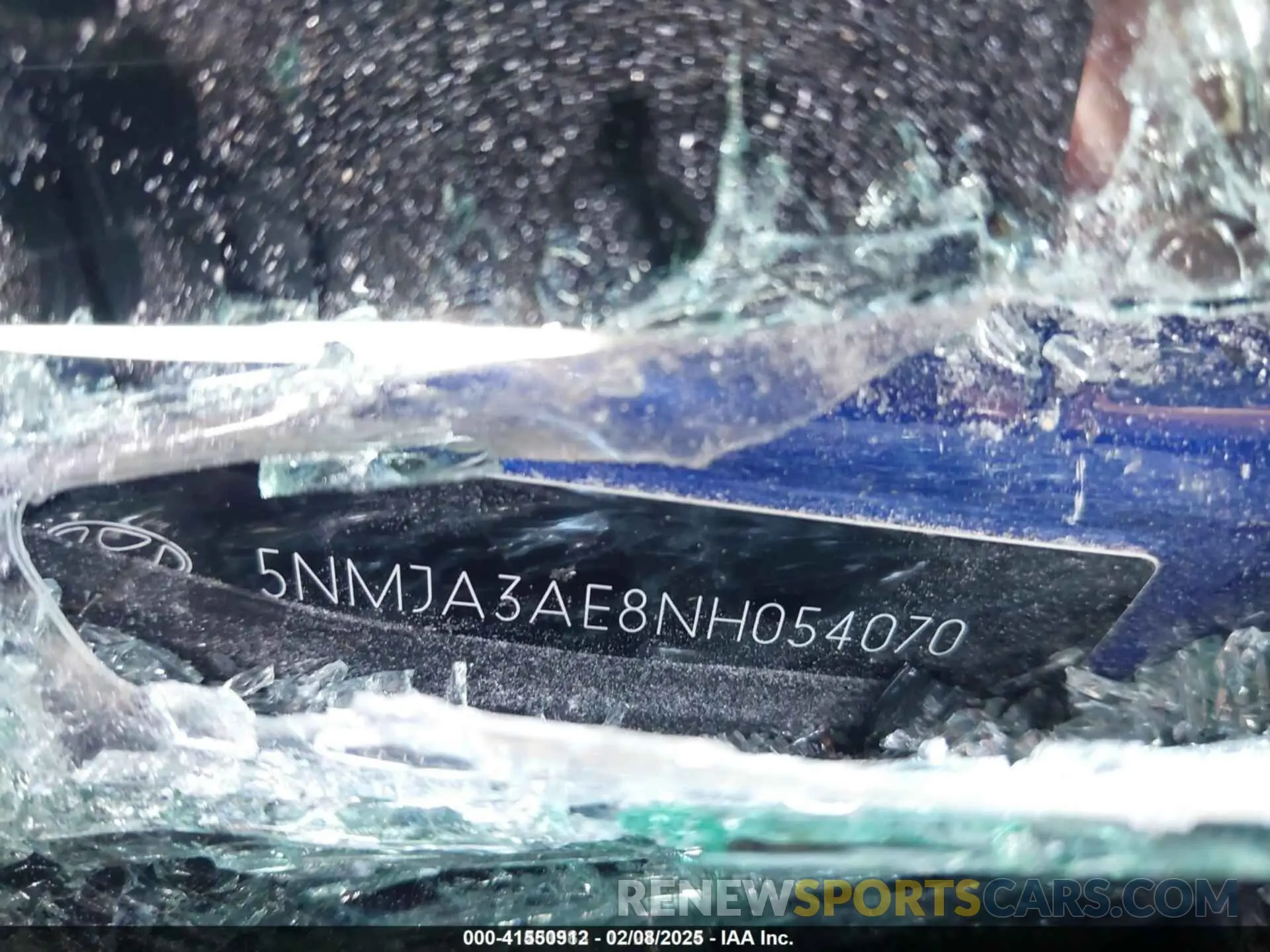 9 Photograph of a damaged car 5NMJA3AE8NH054070 HYUNDAI TUCSON 2022