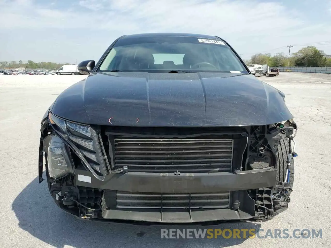 5 Photograph of a damaged car 5NMJA3AE9NH086929 HYUNDAI TUCSON 2022