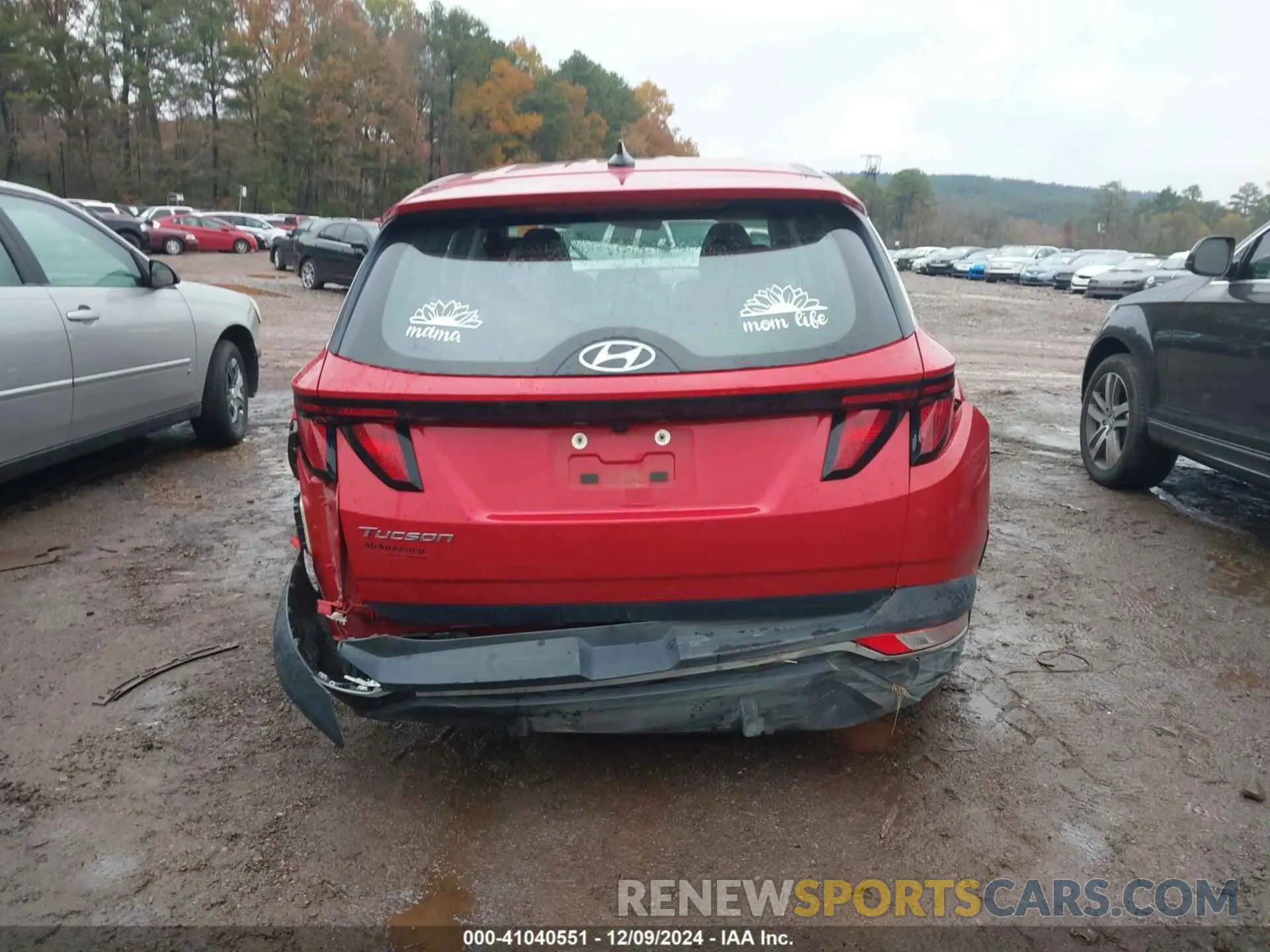 16 Photograph of a damaged car 5NMJA3AEXNH020695 HYUNDAI TUCSON 2022
