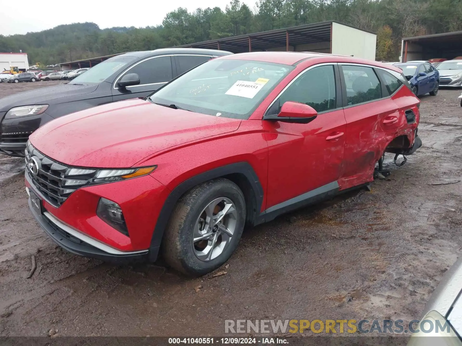 2 Photograph of a damaged car 5NMJA3AEXNH020695 HYUNDAI TUCSON 2022