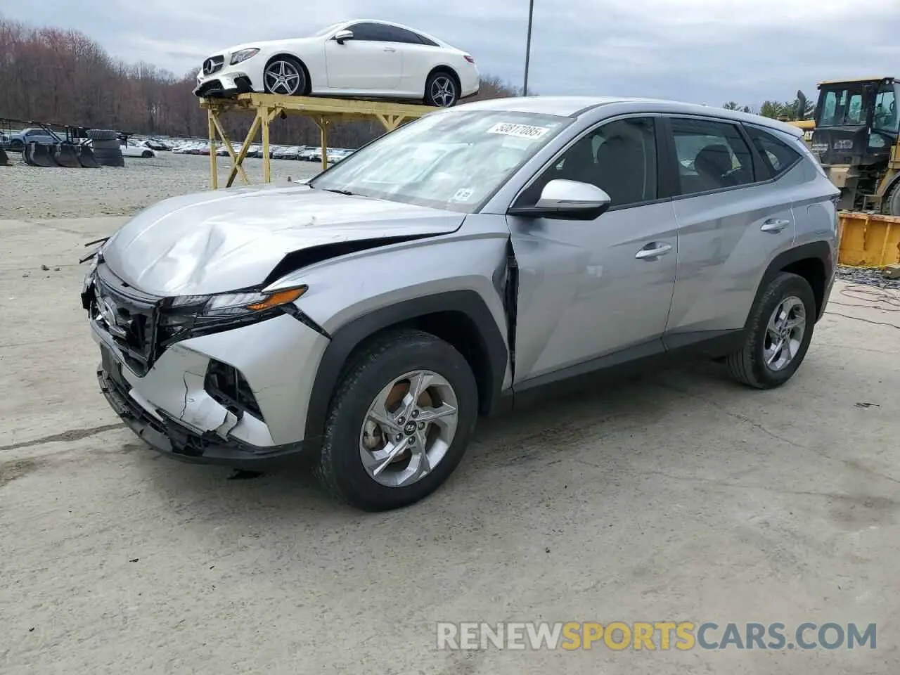 1 Photograph of a damaged car 5NMJACAE1NH094491 HYUNDAI TUCSON 2022