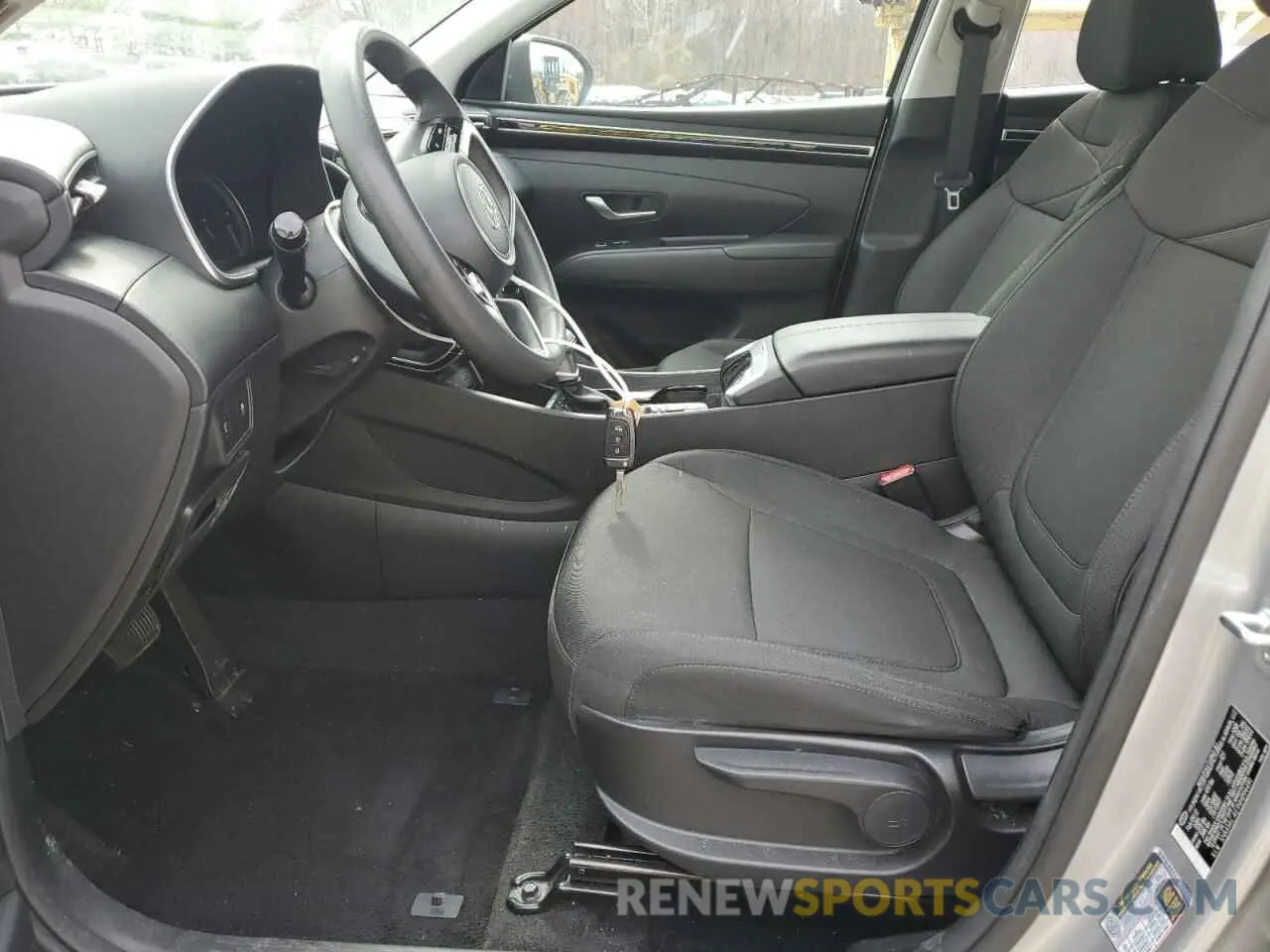 7 Photograph of a damaged car 5NMJACAE1NH094491 HYUNDAI TUCSON 2022