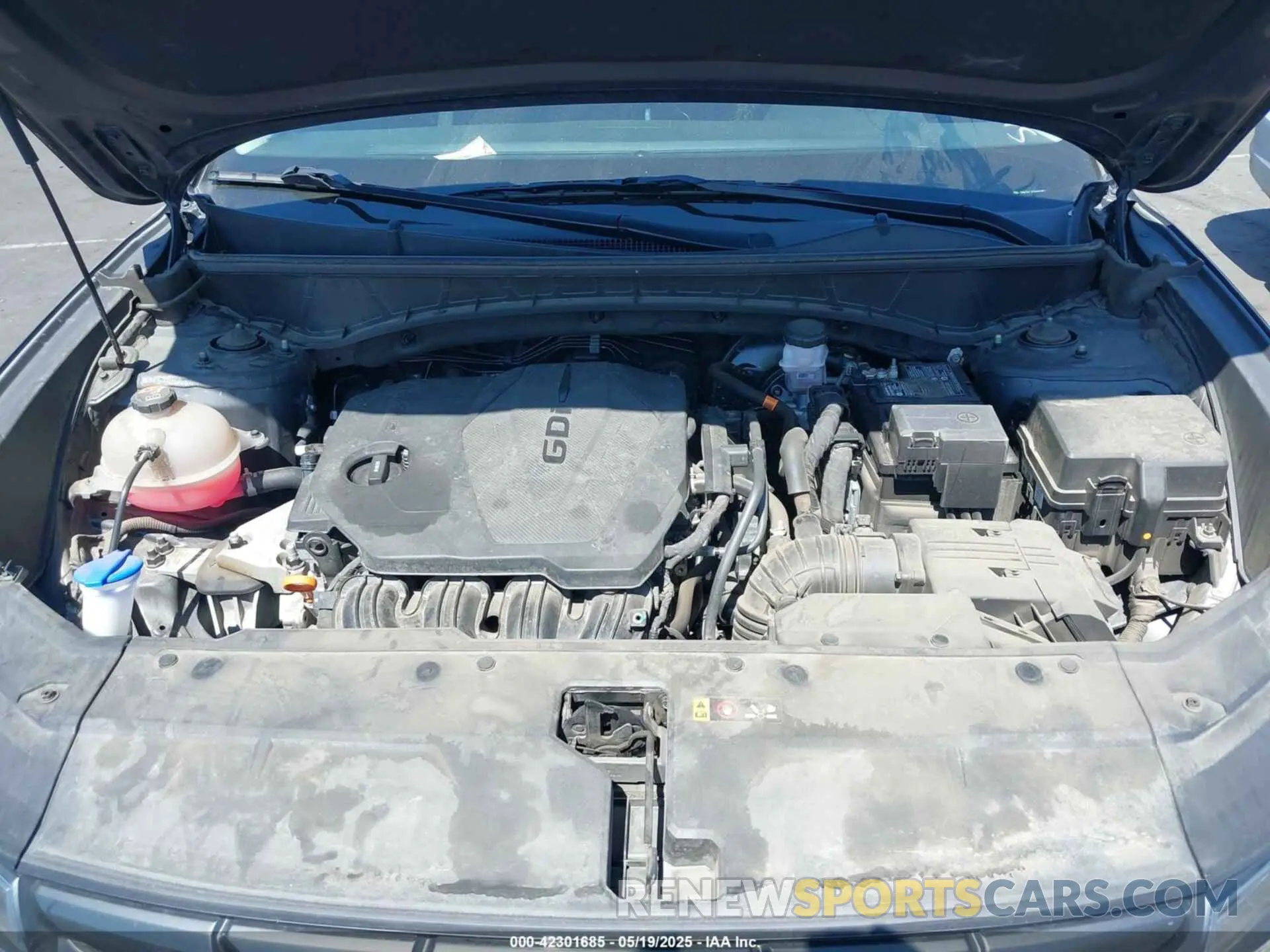 10 Photograph of a damaged car 5NMJACAE1NH143897 HYUNDAI TUCSON 2022