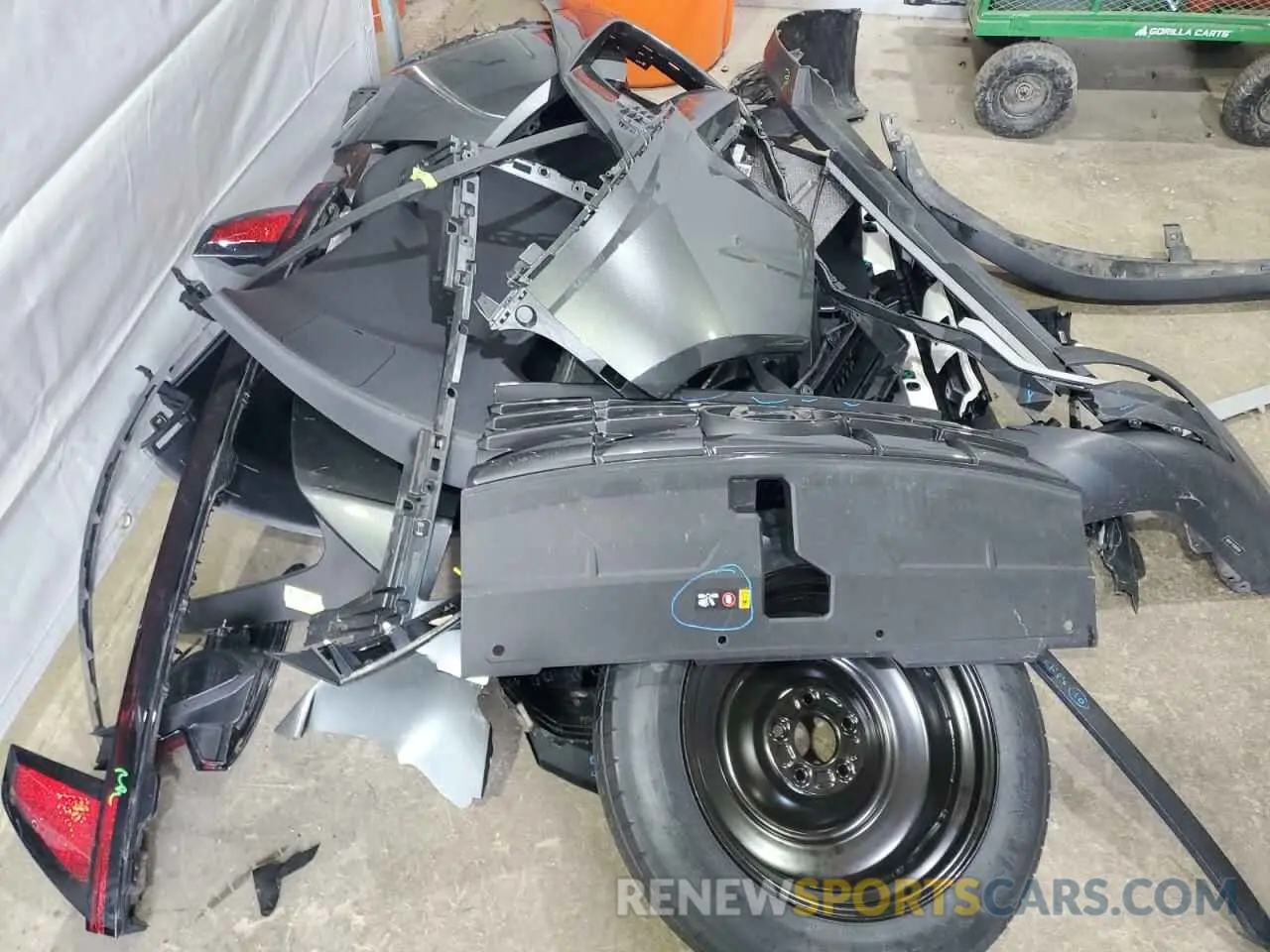 13 Photograph of a damaged car 5NMJACAE3NH077448 HYUNDAI TUCSON 2022
