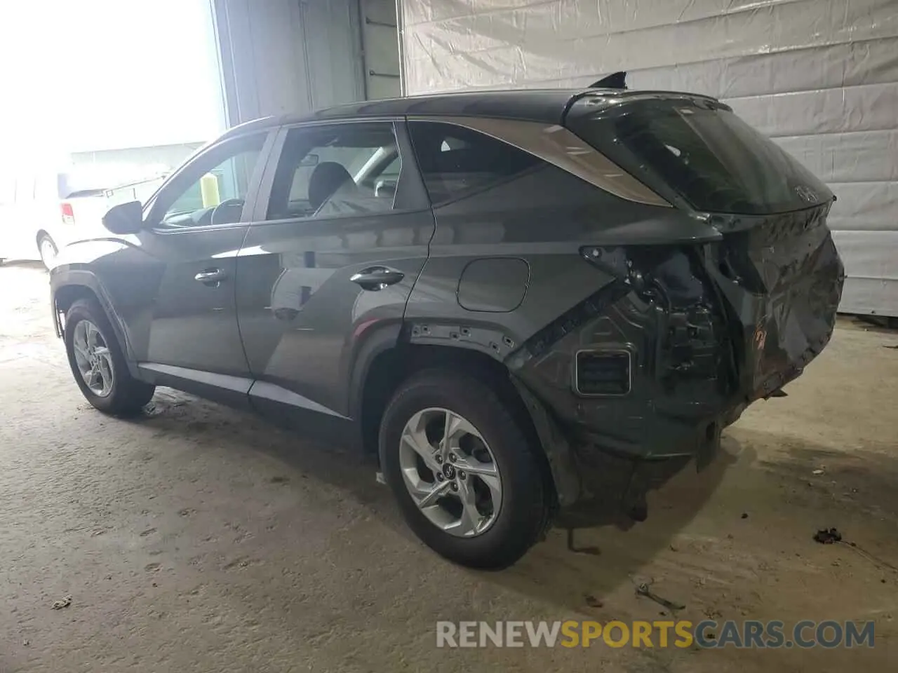 2 Photograph of a damaged car 5NMJACAE3NH077448 HYUNDAI TUCSON 2022