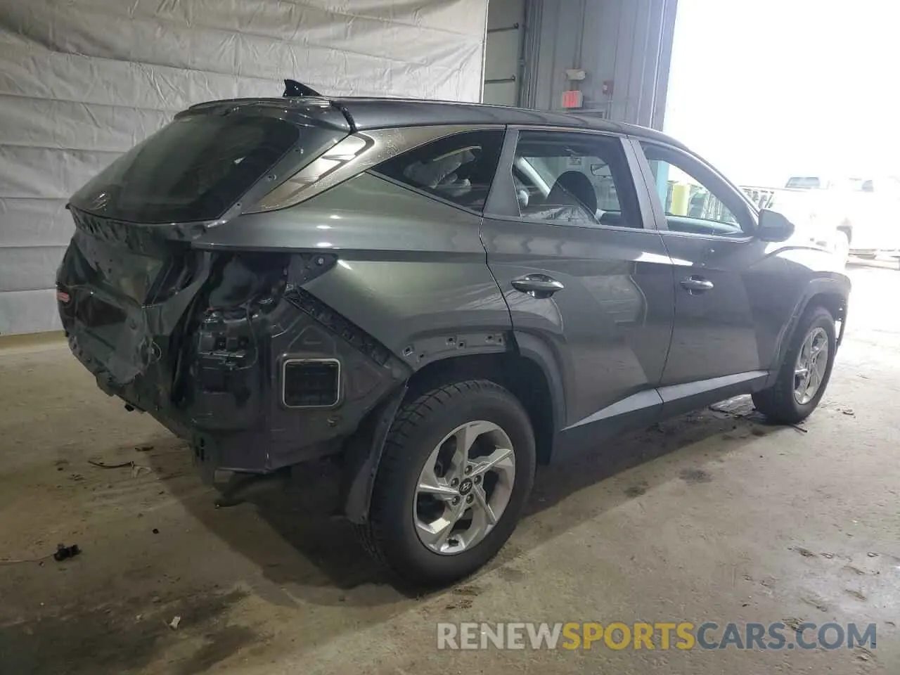 3 Photograph of a damaged car 5NMJACAE3NH077448 HYUNDAI TUCSON 2022
