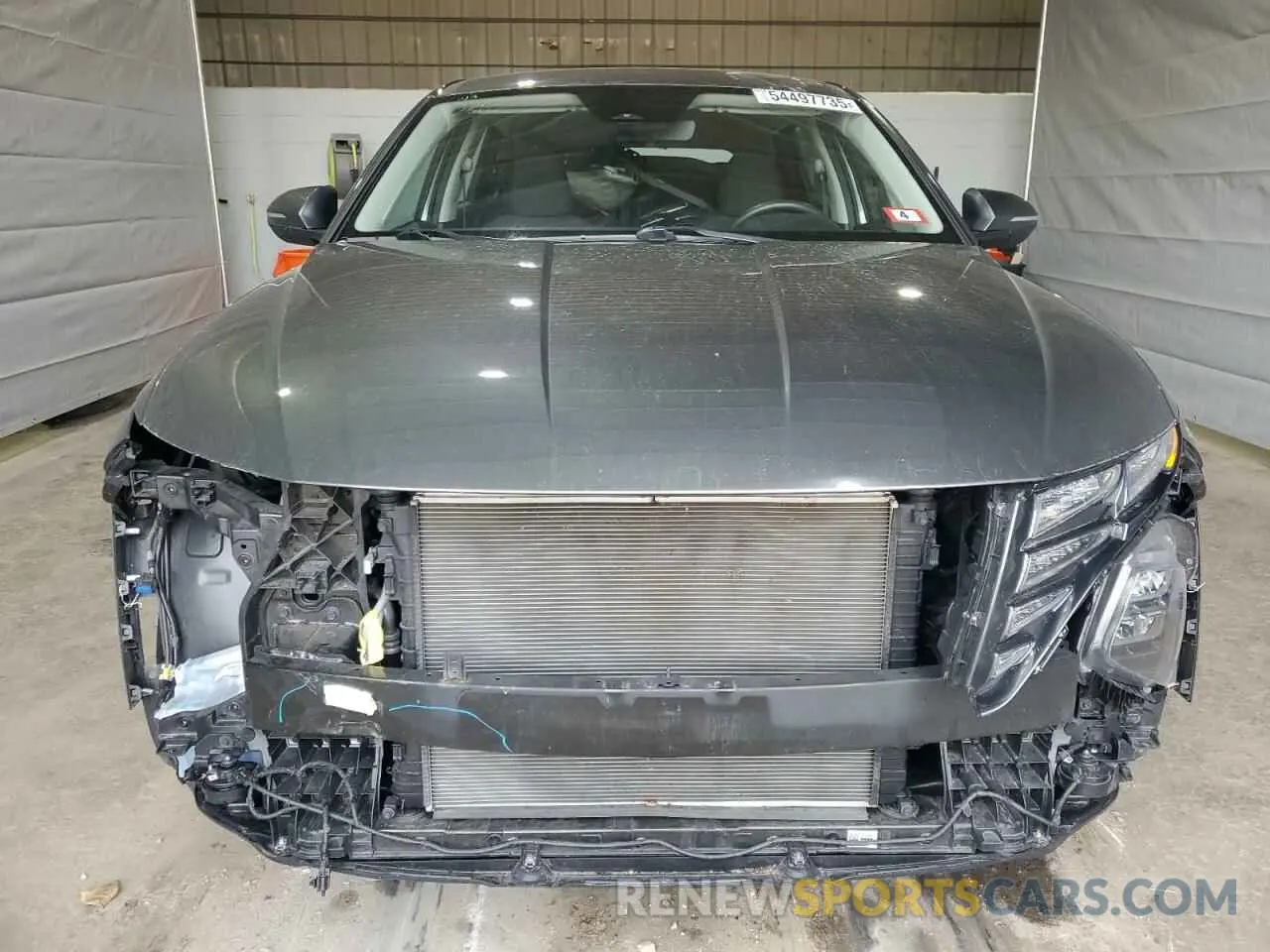 5 Photograph of a damaged car 5NMJACAE3NH077448 HYUNDAI TUCSON 2022