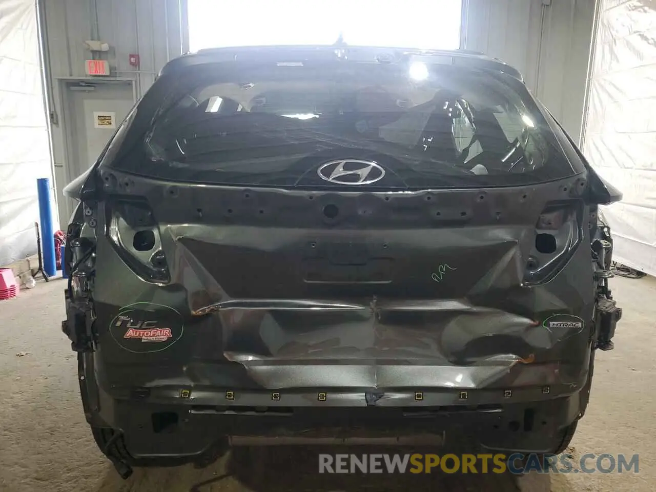 6 Photograph of a damaged car 5NMJACAE3NH077448 HYUNDAI TUCSON 2022