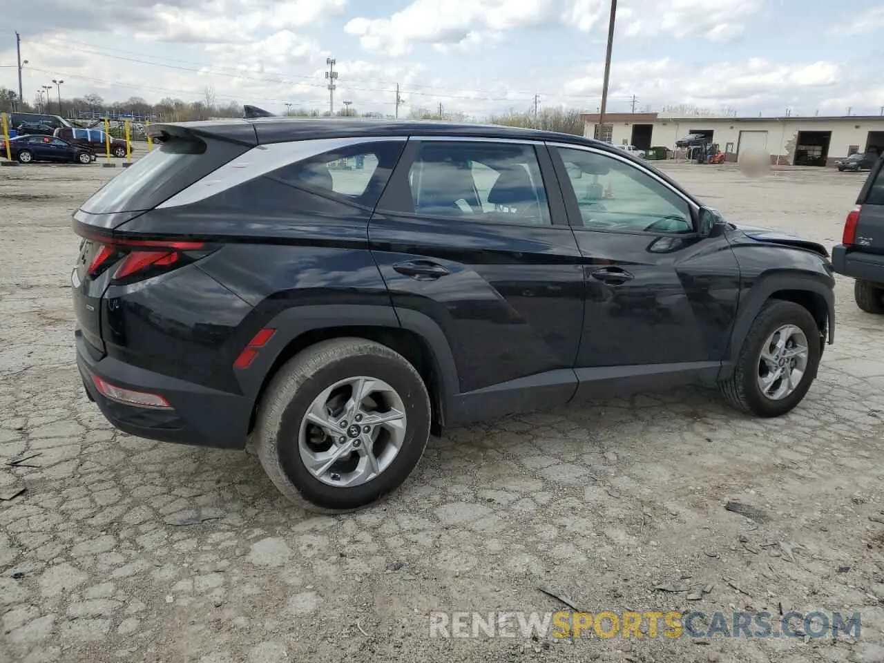 3 Photograph of a damaged car 5NMJACAE3NH079720 HYUNDAI TUCSON 2022