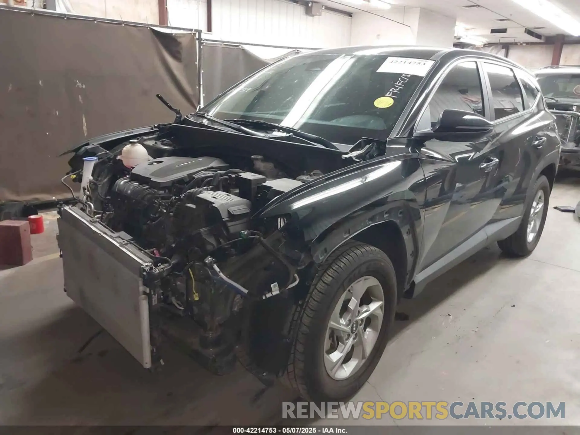 2 Photograph of a damaged car 5NMJACAE4NH068466 HYUNDAI TUCSON 2022