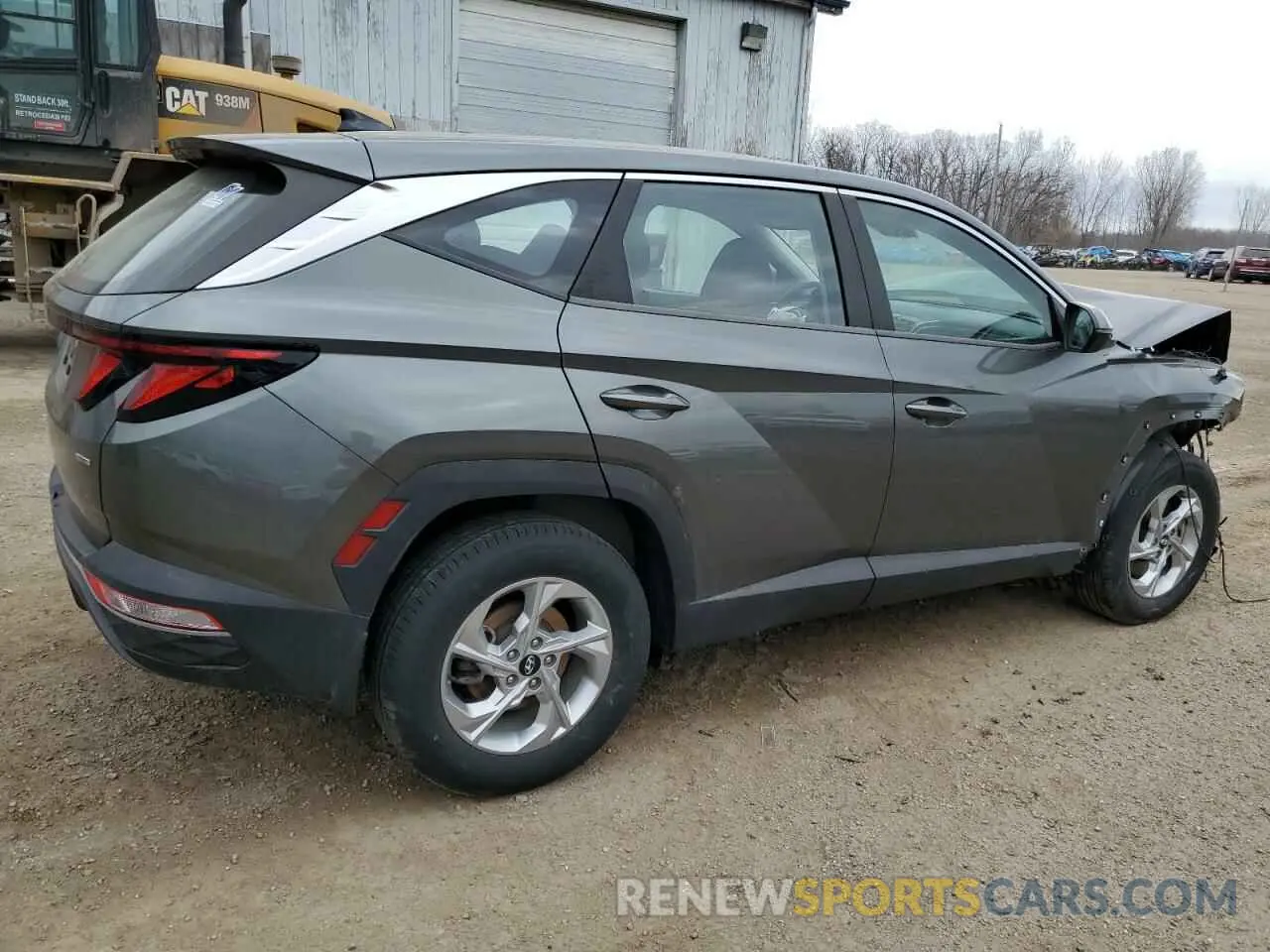 3 Photograph of a damaged car 5NMJACAE4NH087521 HYUNDAI TUCSON 2022