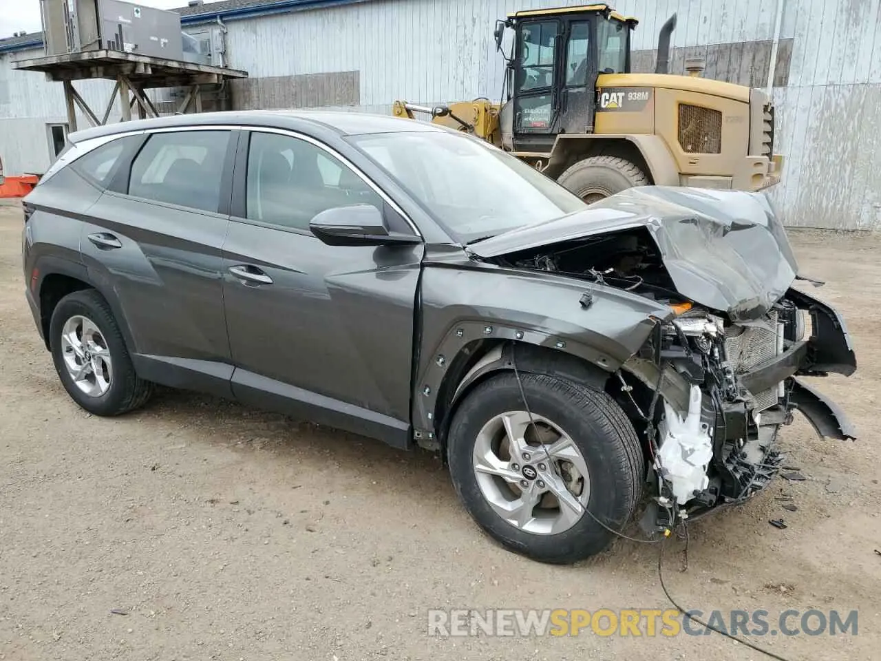 4 Photograph of a damaged car 5NMJACAE4NH087521 HYUNDAI TUCSON 2022
