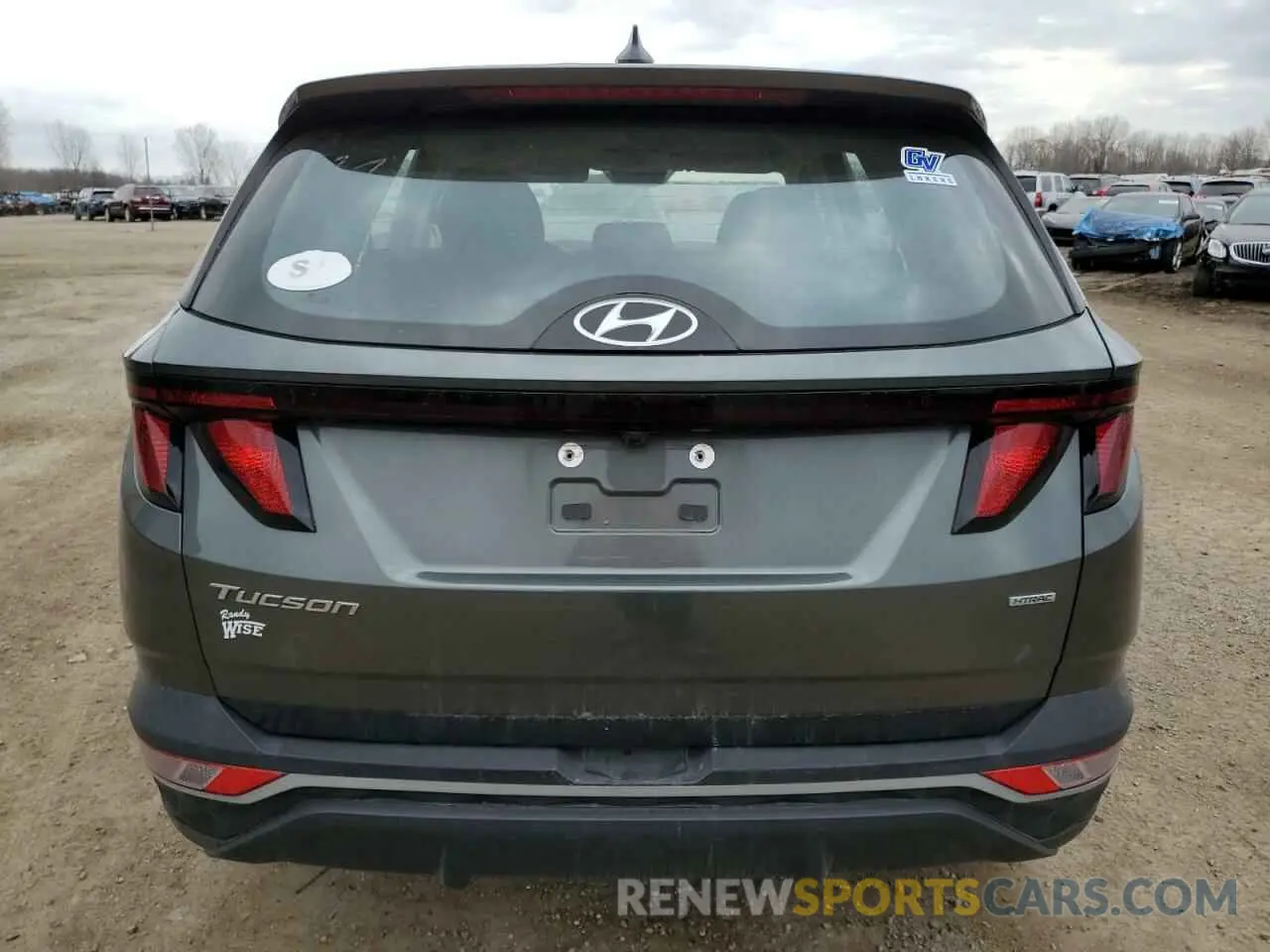 6 Photograph of a damaged car 5NMJACAE4NH087521 HYUNDAI TUCSON 2022