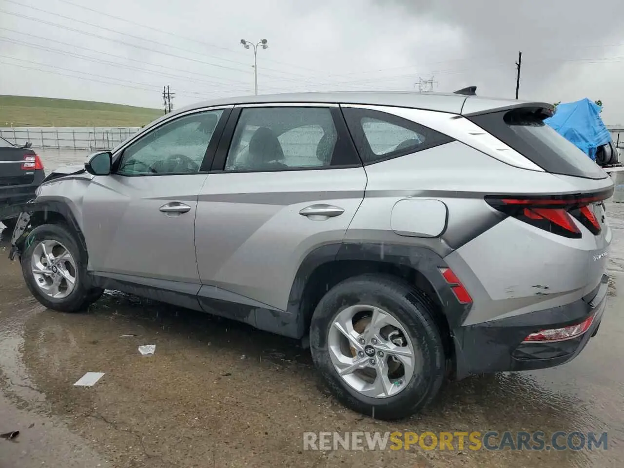 2 Photograph of a damaged car 5NMJACAE5NH144891 HYUNDAI TUCSON 2022