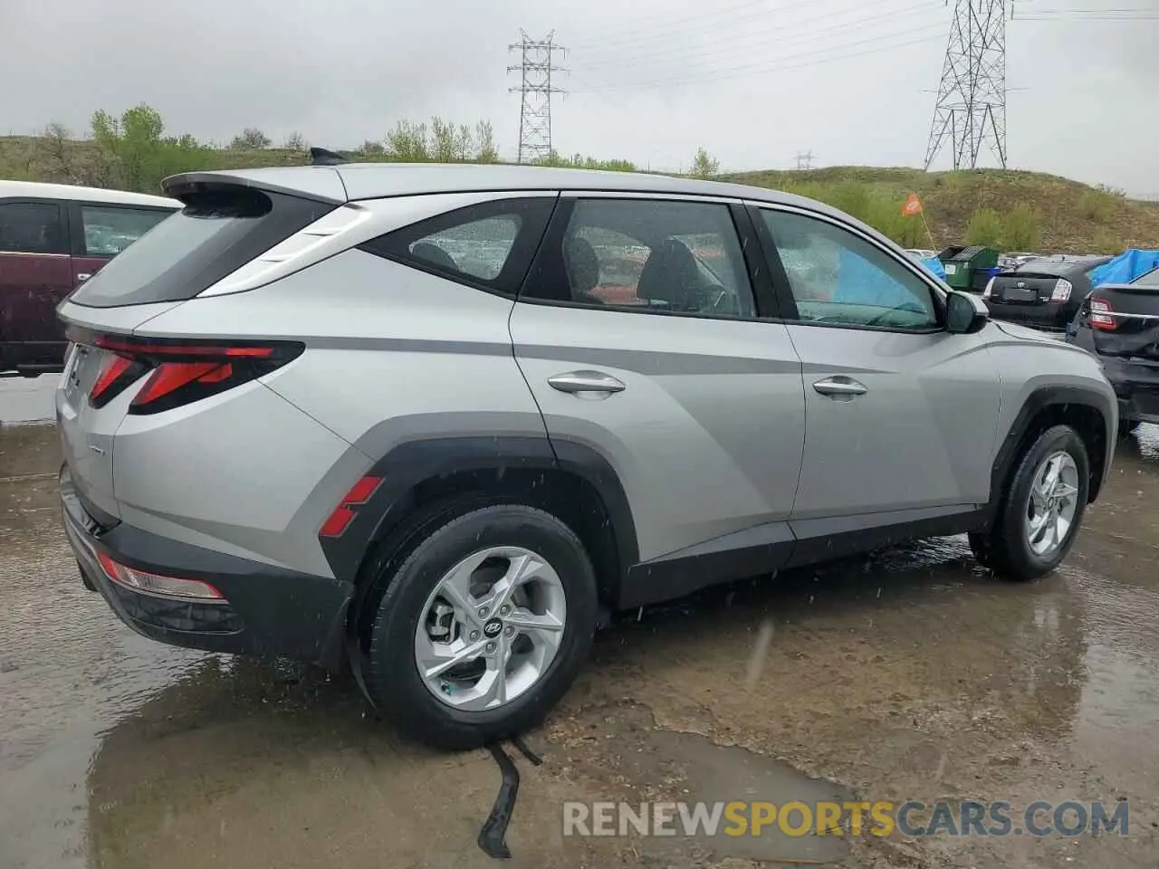 3 Photograph of a damaged car 5NMJACAE5NH144891 HYUNDAI TUCSON 2022