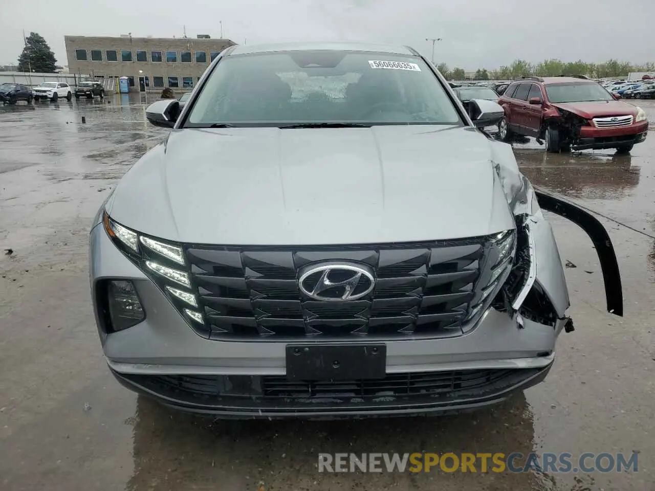 5 Photograph of a damaged car 5NMJACAE5NH144891 HYUNDAI TUCSON 2022