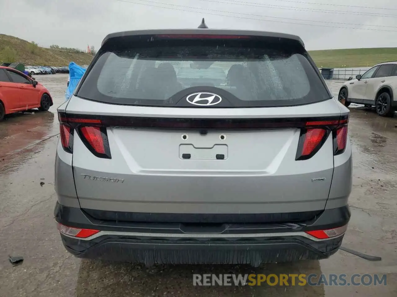 6 Photograph of a damaged car 5NMJACAE5NH144891 HYUNDAI TUCSON 2022