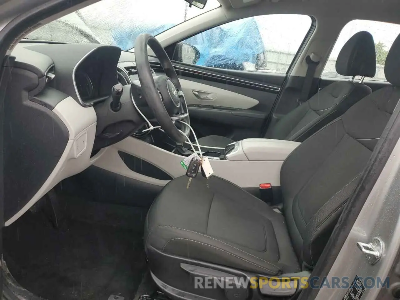 7 Photograph of a damaged car 5NMJACAE5NH144891 HYUNDAI TUCSON 2022