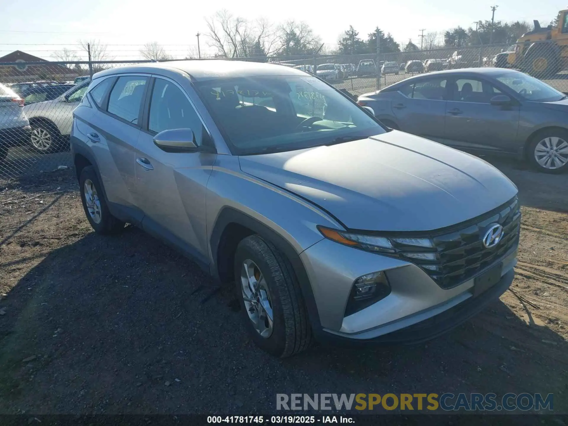 1 Photograph of a damaged car 5NMJACAE6NH032746 HYUNDAI TUCSON 2022