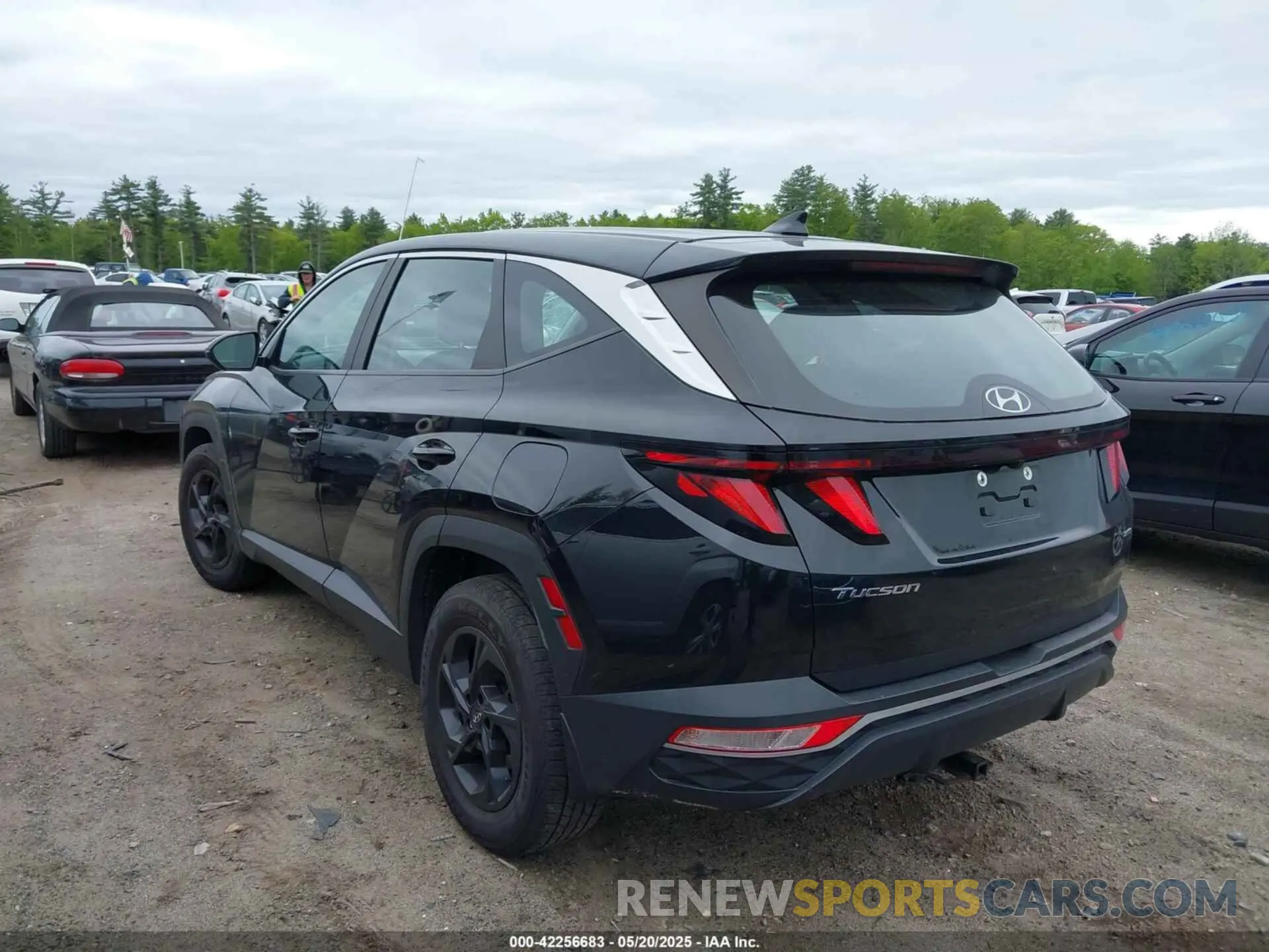 3 Photograph of a damaged car 5NMJACAE6NH085866 HYUNDAI TUCSON 2022