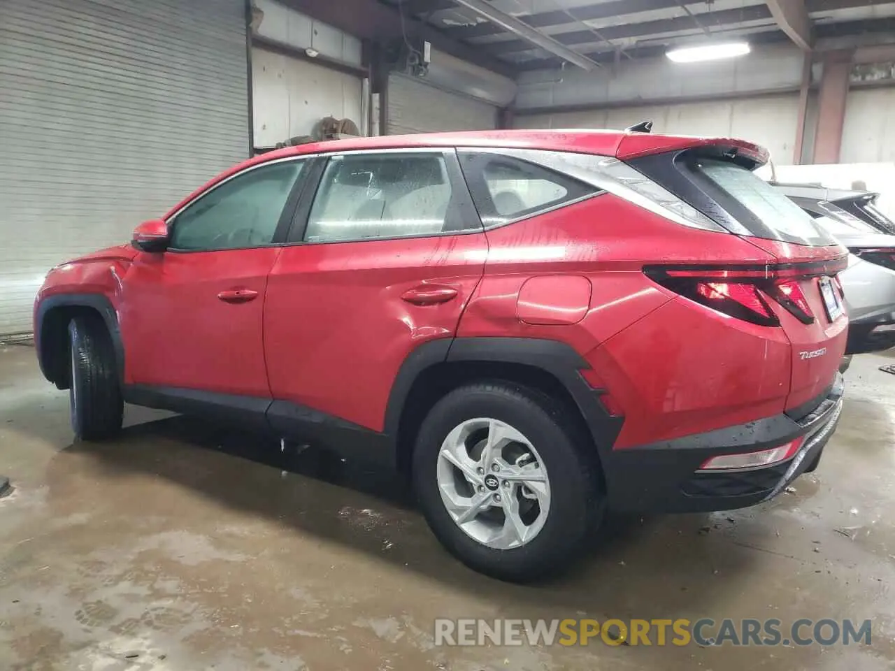 2 Photograph of a damaged car 5NMJACAE6NH153941 HYUNDAI TUCSON 2022