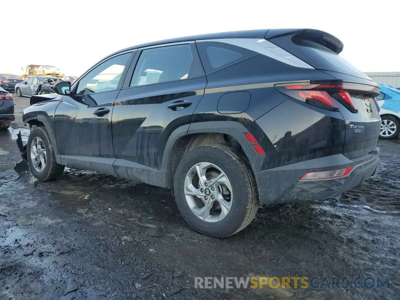 2 Photograph of a damaged car 5NMJACAE9NH111215 HYUNDAI TUCSON 2022