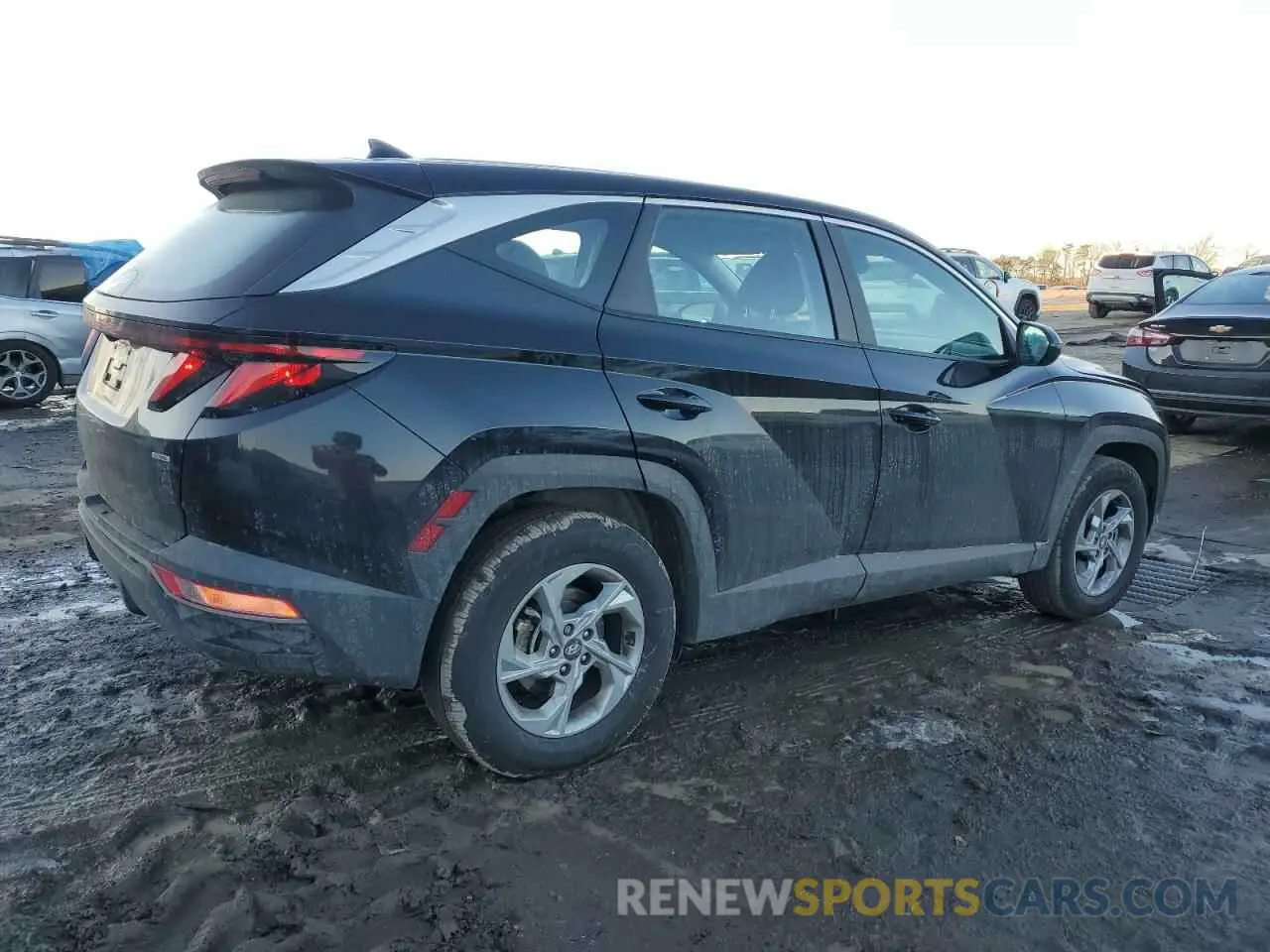 3 Photograph of a damaged car 5NMJACAE9NH111215 HYUNDAI TUCSON 2022