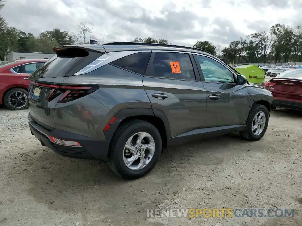 3 Photograph of a damaged car 5NMJB3AE0NH055131 HYUNDAI TUCSON 2022
