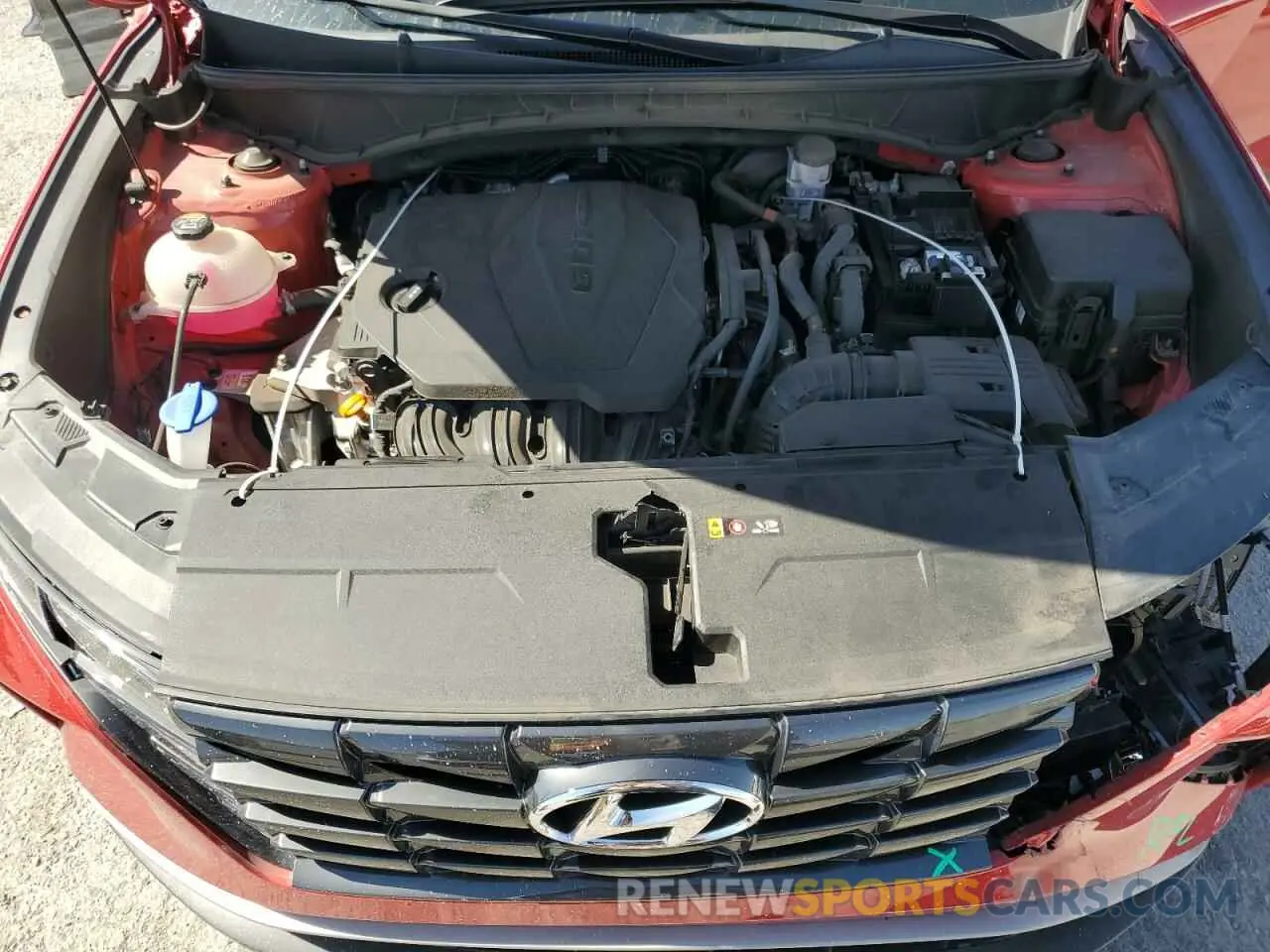 12 Photograph of a damaged car 5NMJB3AE0NH129664 HYUNDAI TUCSON 2022