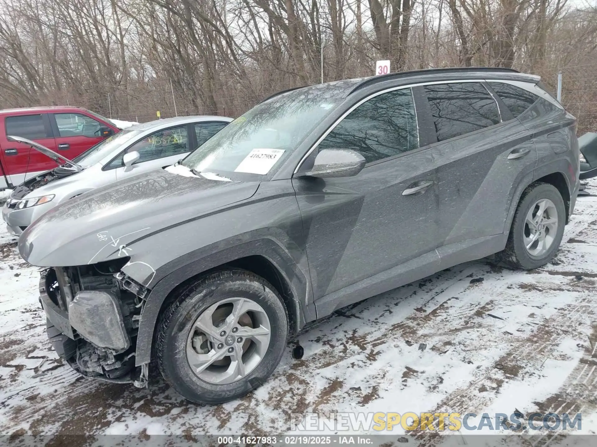 15 Photograph of a damaged car 5NMJB3AE1NH043523 HYUNDAI TUCSON 2022