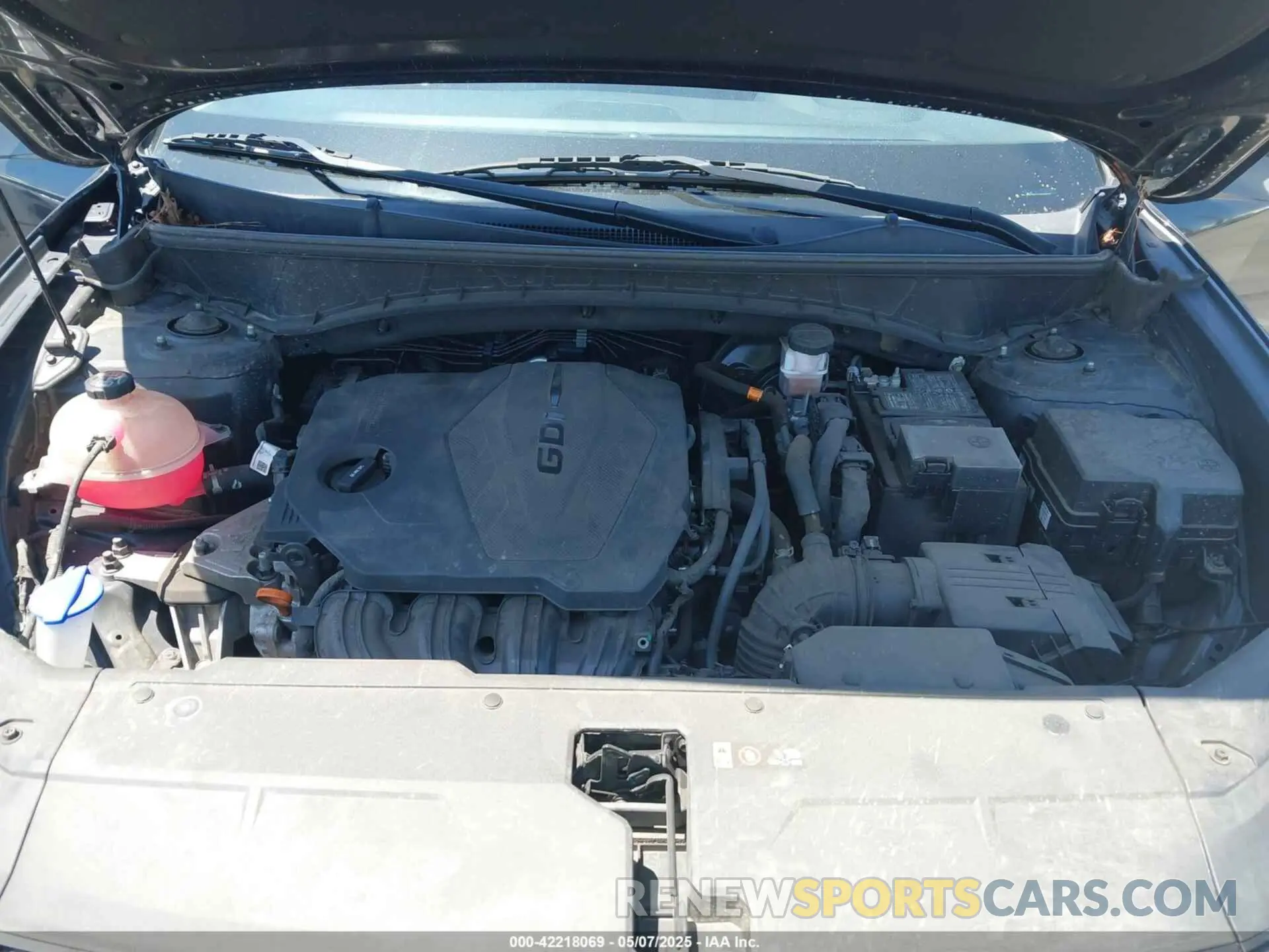 10 Photograph of a damaged car 5NMJB3AE2NH003015 HYUNDAI TUCSON 2022