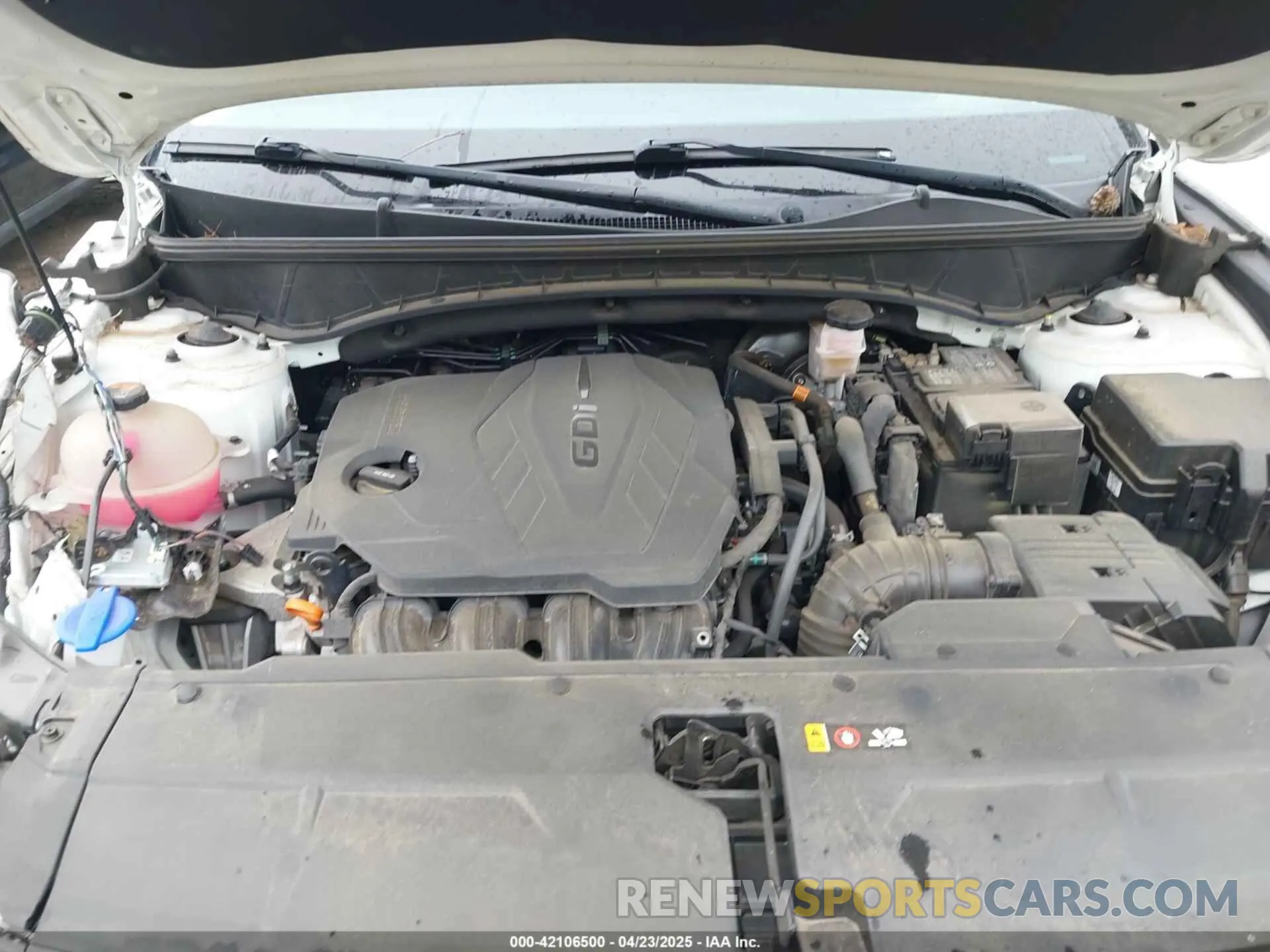 10 Photograph of a damaged car 5NMJB3AE2NH013267 HYUNDAI TUCSON 2022