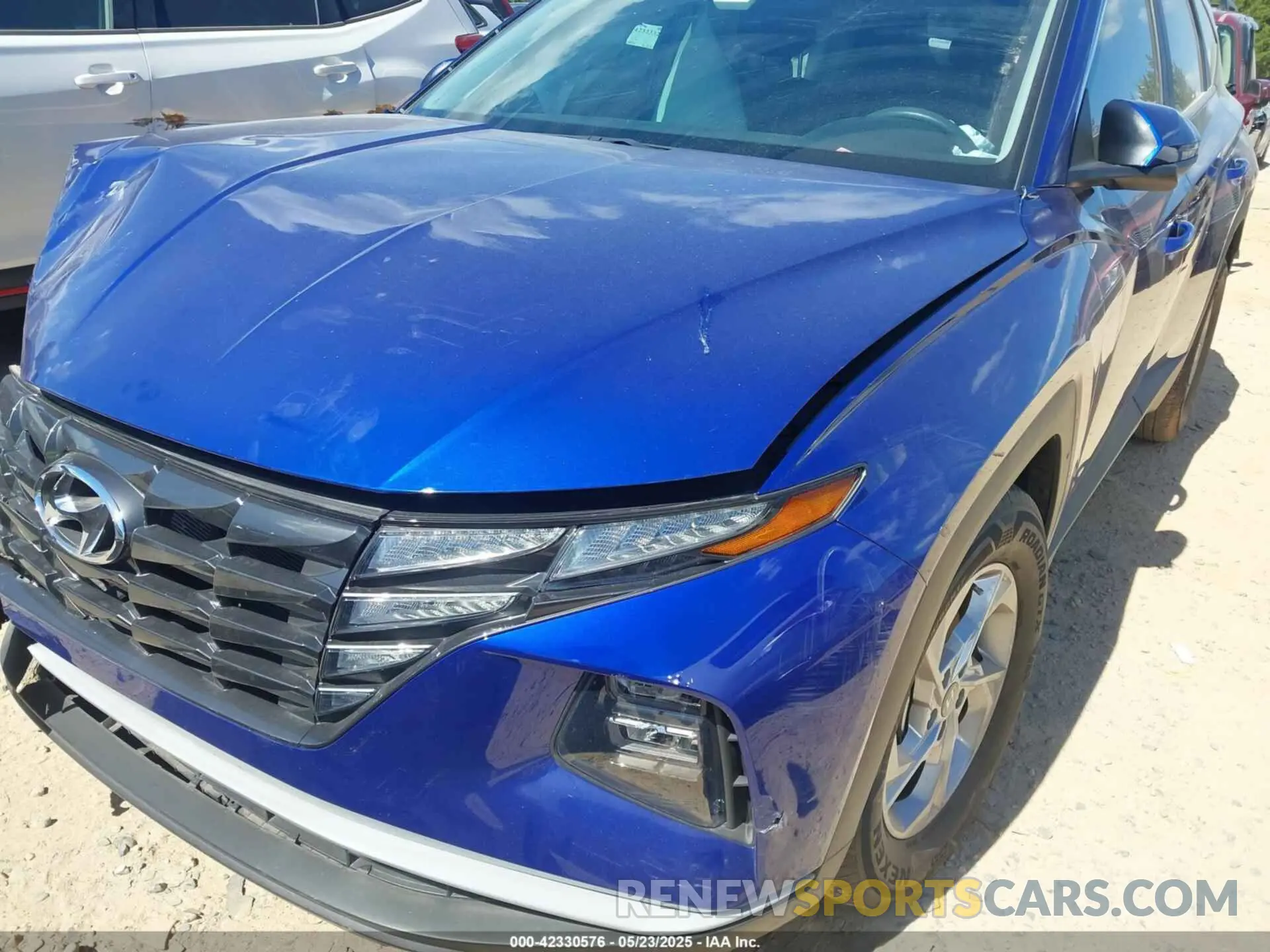 6 Photograph of a damaged car 5NMJB3AE3NH059349 HYUNDAI TUCSON 2022