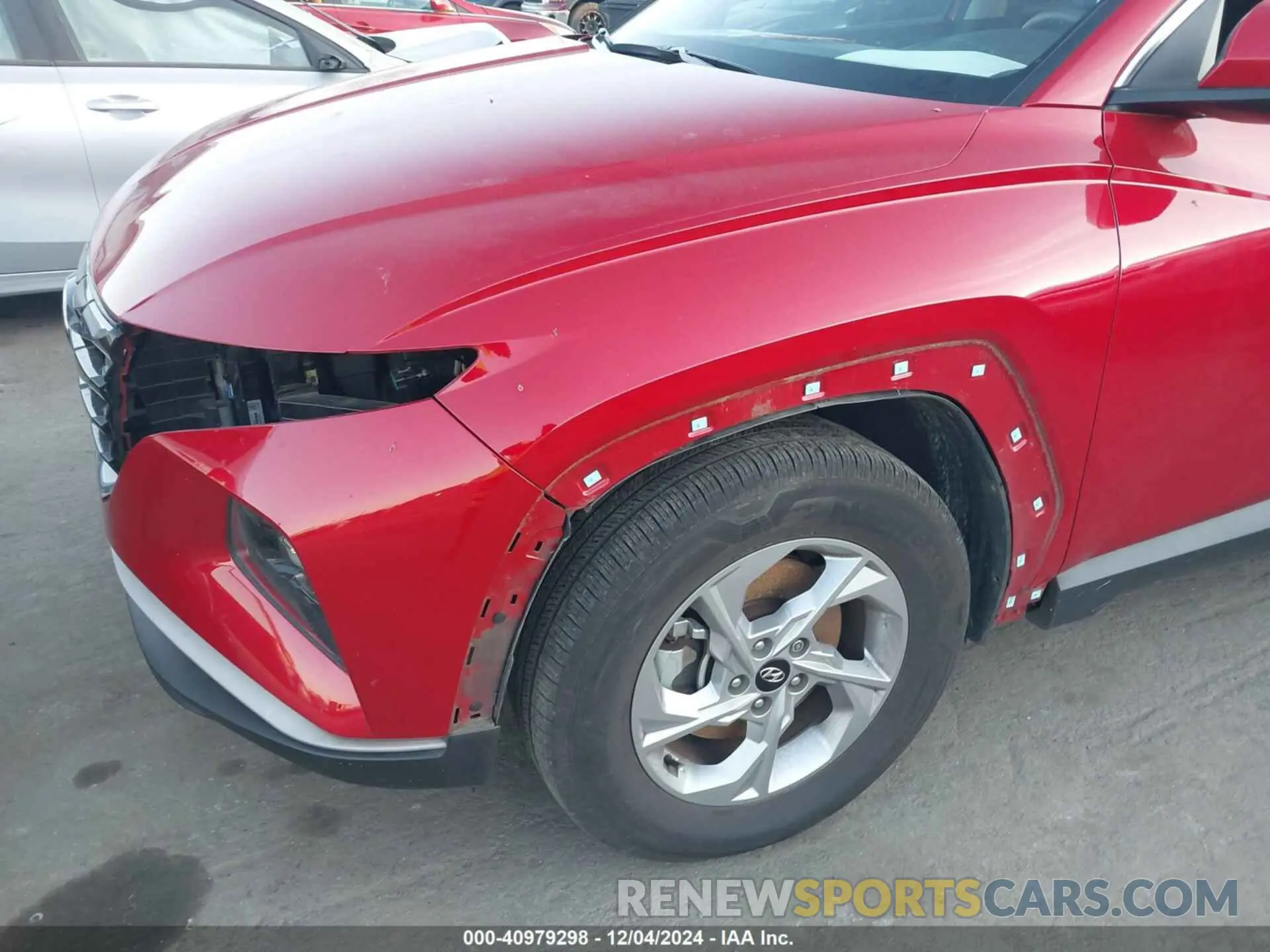 6 Photograph of a damaged car 5NMJB3AE3NH069413 HYUNDAI TUCSON 2022