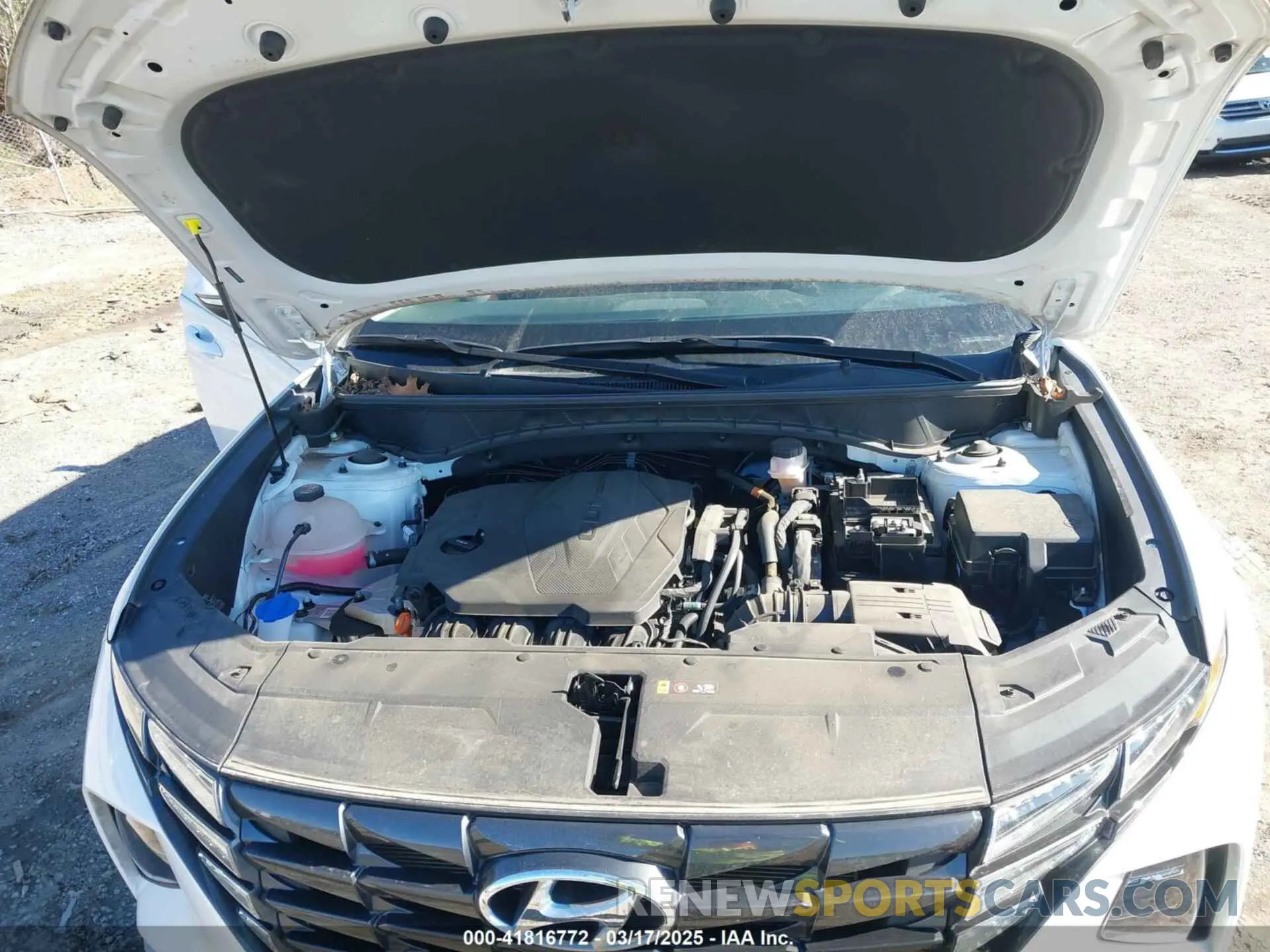 9 Photograph of a damaged car 5NMJB3AE4NH057254 HYUNDAI TUCSON 2022