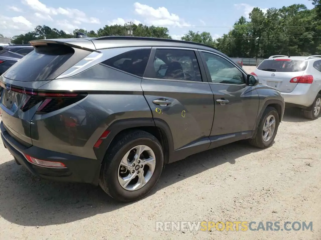 3 Photograph of a damaged car 5NMJB3AE4NH094644 HYUNDAI TUCSON 2022