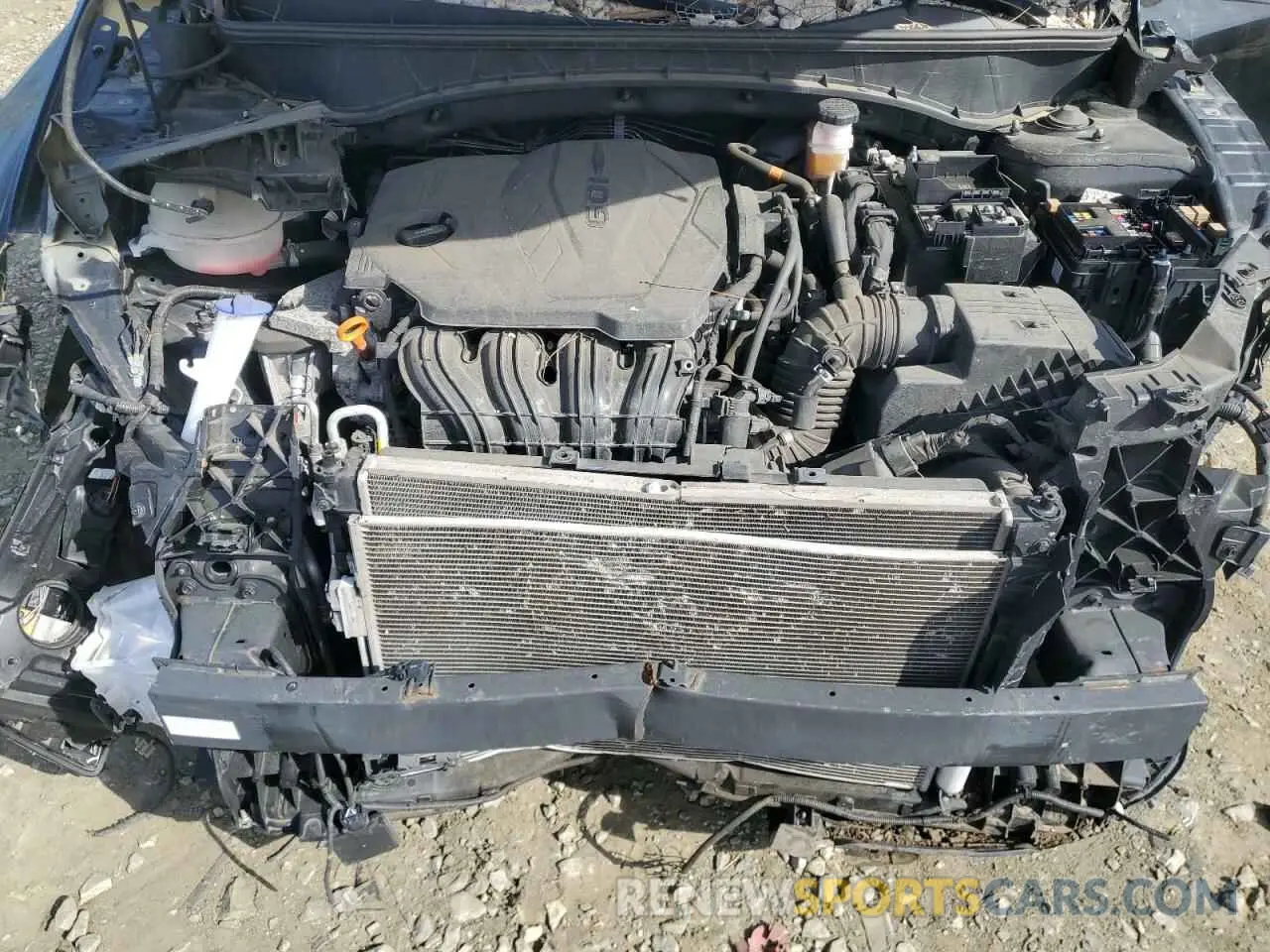 12 Photograph of a damaged car 5NMJB3AE6NH012915 HYUNDAI TUCSON 2022