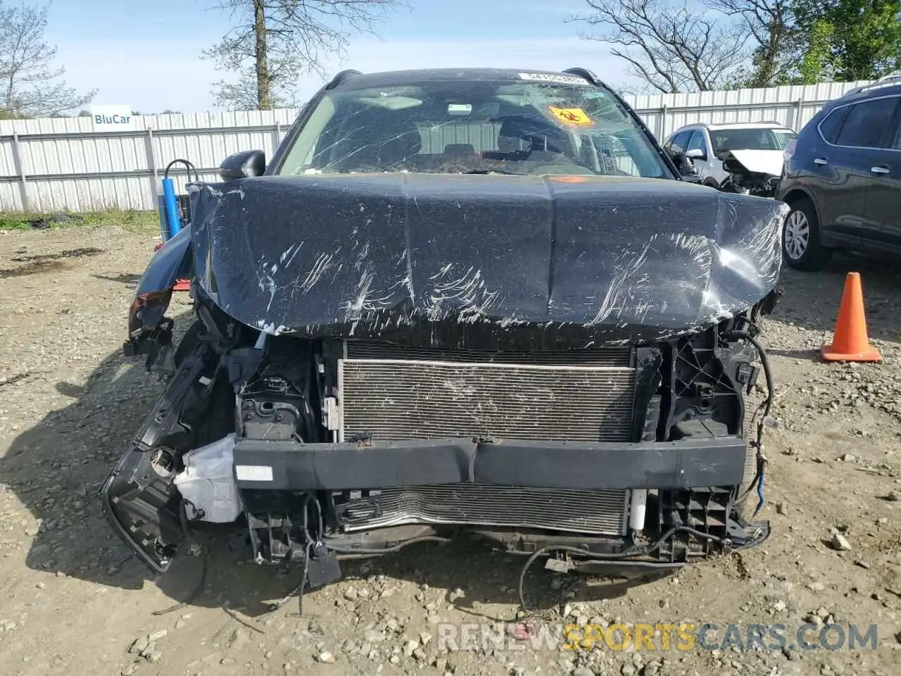 5 Photograph of a damaged car 5NMJB3AE6NH012915 HYUNDAI TUCSON 2022
